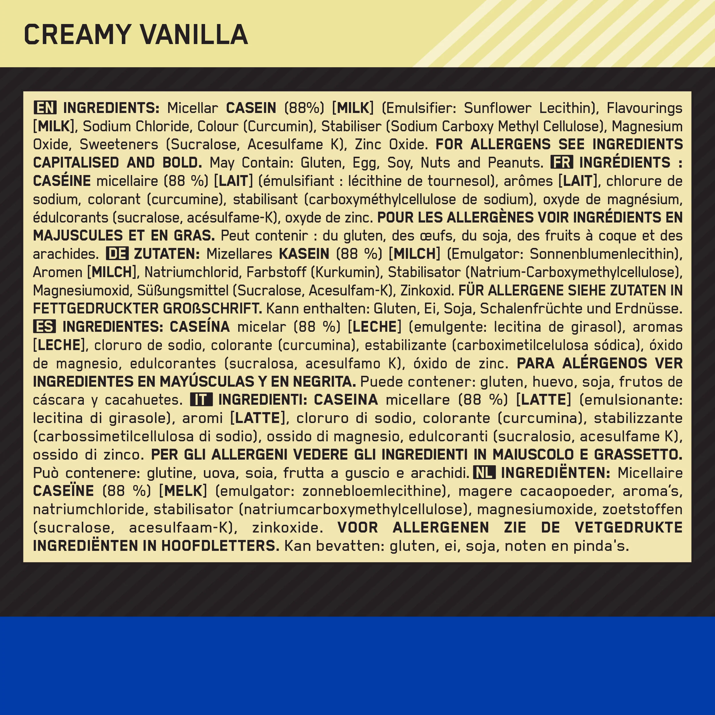 100% Casein Gold Standard (1820g) - Image 9