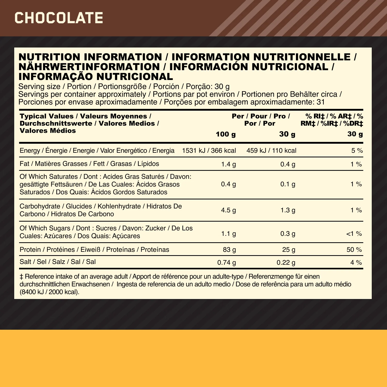 100% Gold Standard isolaate (930g) - Image 16
