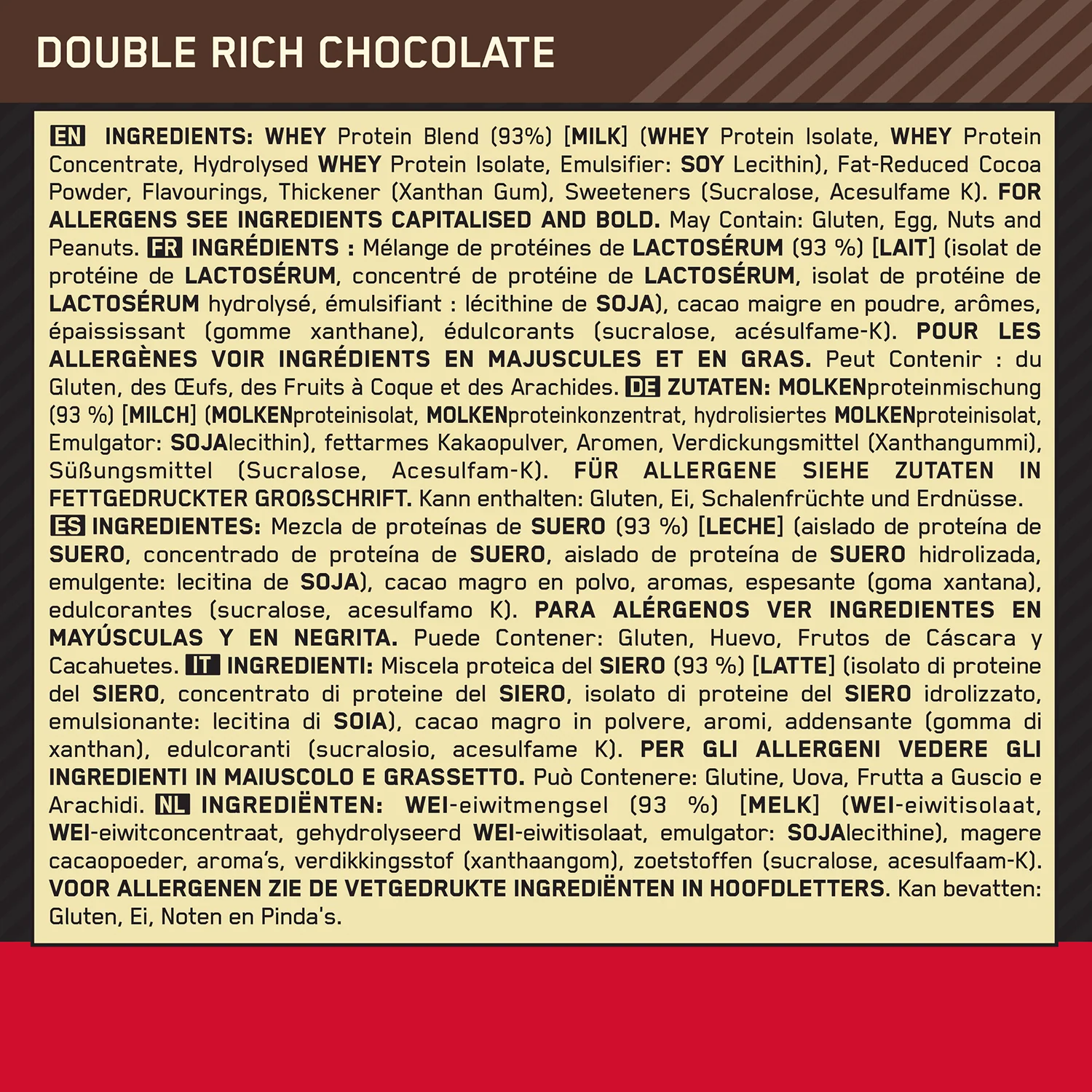100% Whey Gold Standard (4530g) - Image 3
