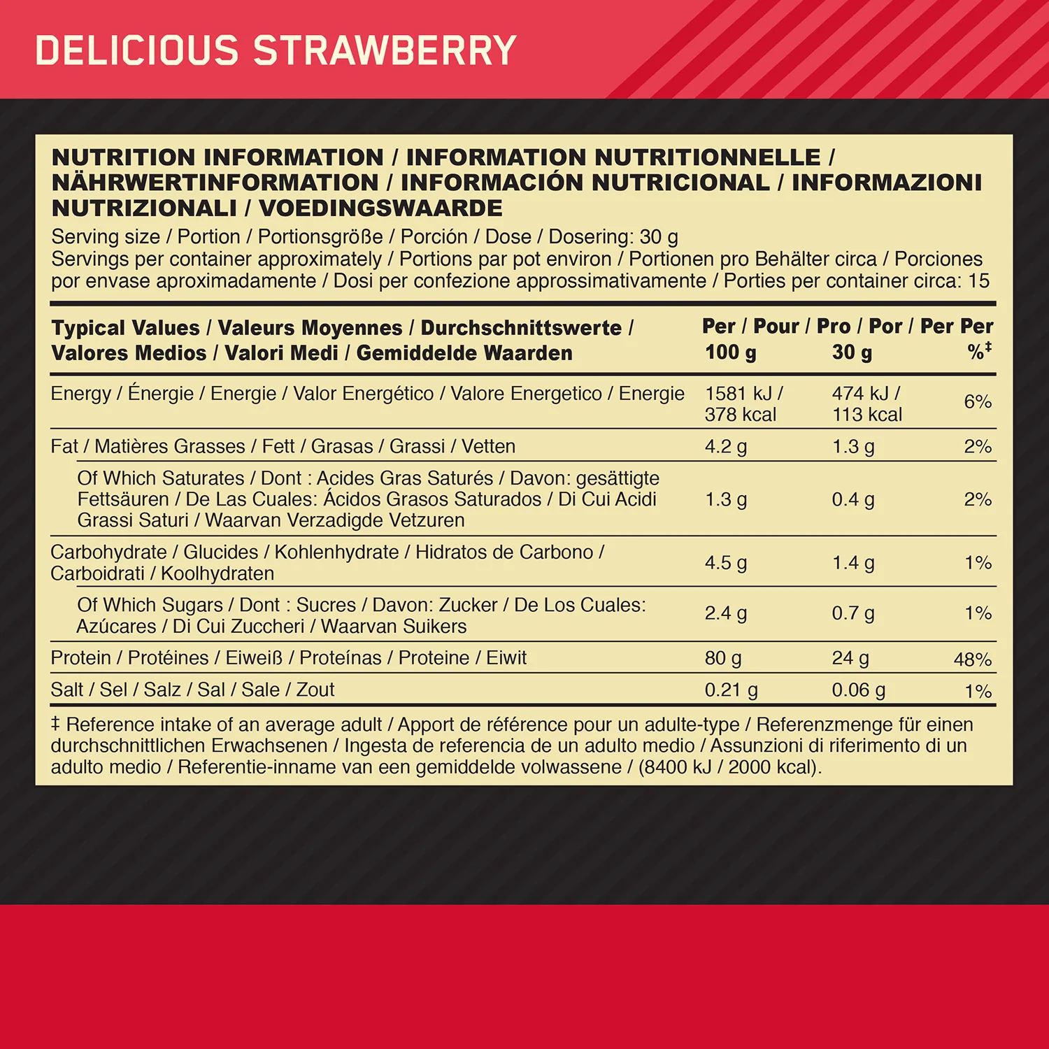 100% Whey Gold Standard (450g) - Image 9
