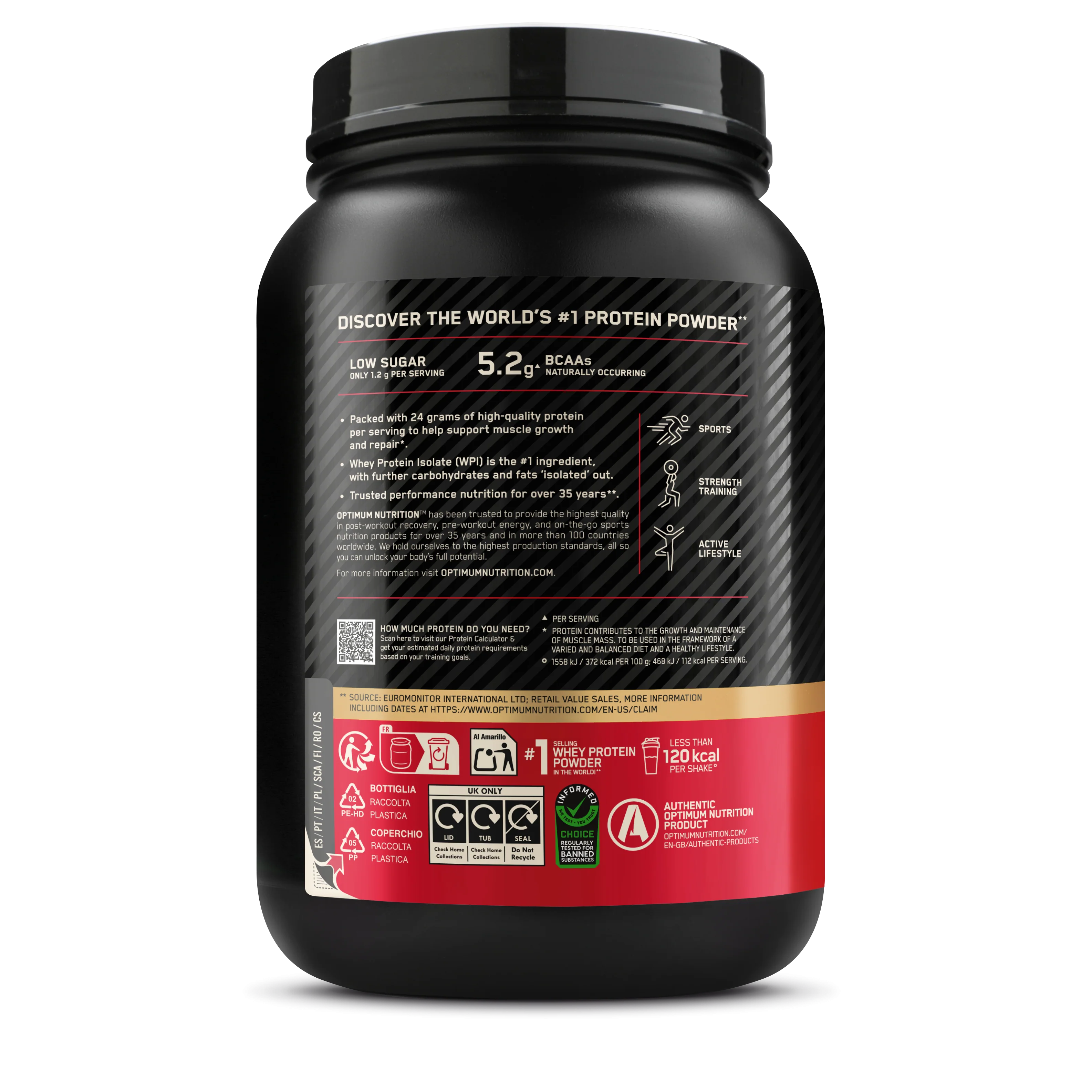 100% Whey Gold Standard (780g) - Image 14