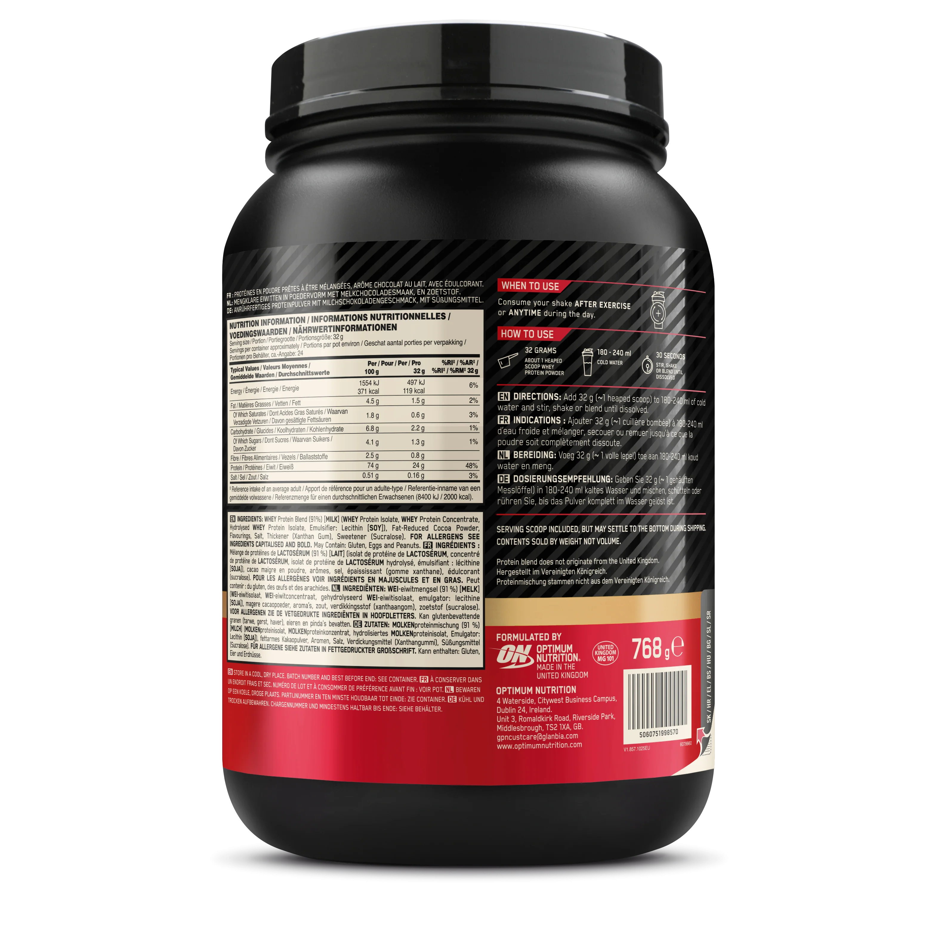 100% Whey Gold Standard (780g) - Image 21