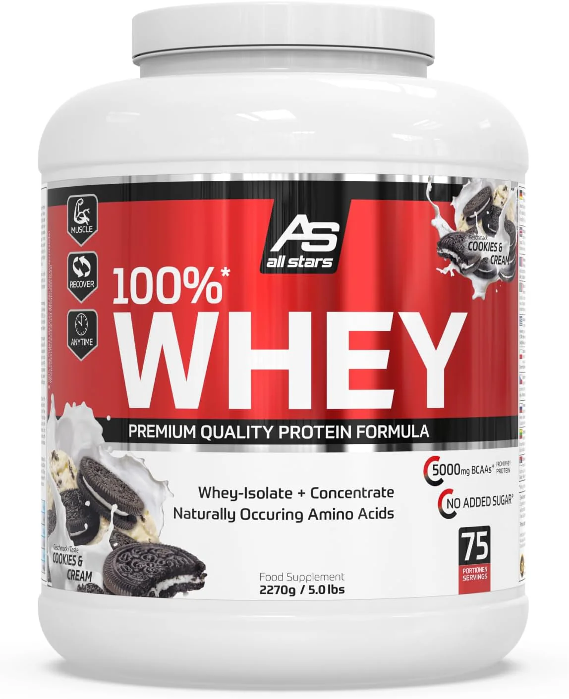 100% Whey Premium (2270g) - Image 10
