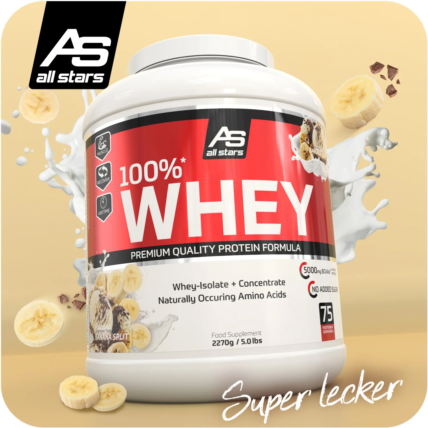 100% Whey Premium (2270g) - Image 14