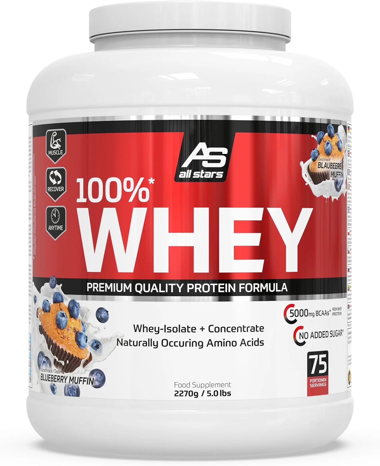 100% Whey Premium (2270g) - Image 29