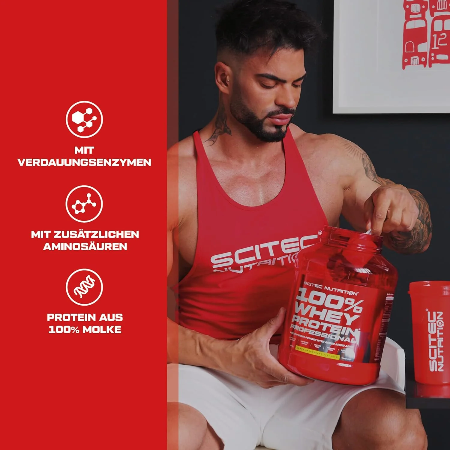 100% Whey Protein Professional (5000g) - Image 9