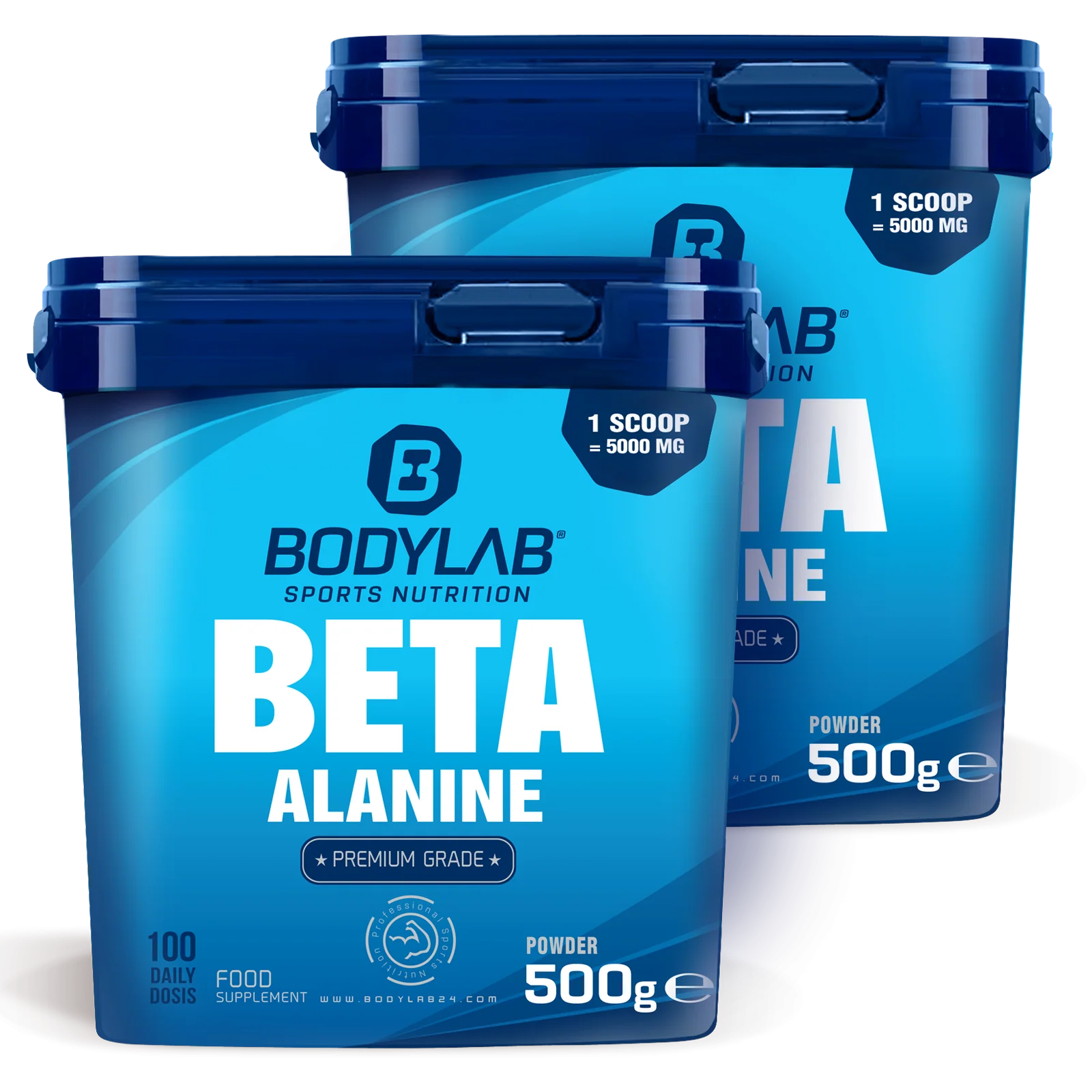 2 x Beta-Alanine (500g)