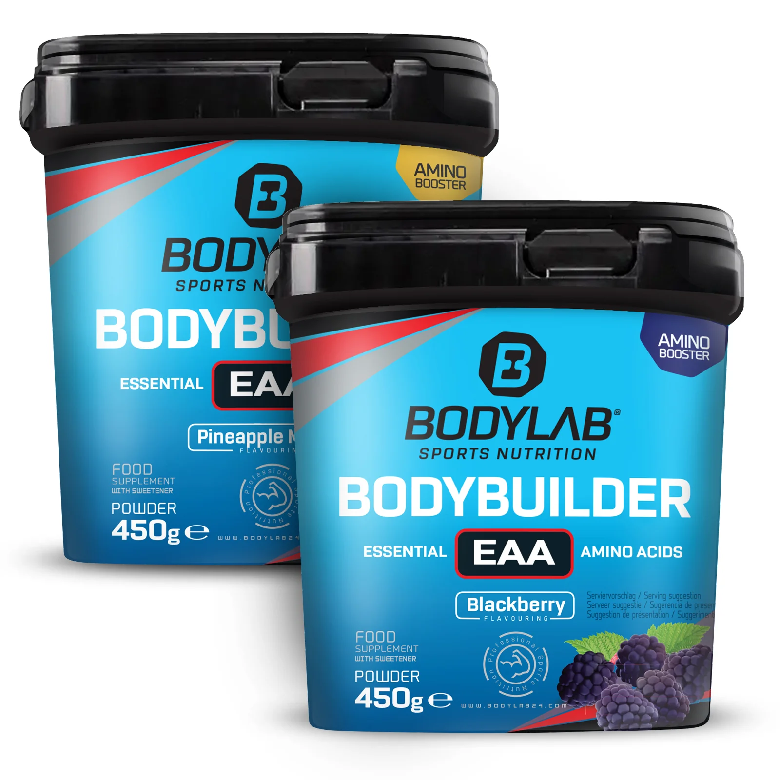 2 x Bodybuilder EAA (elk 450g)