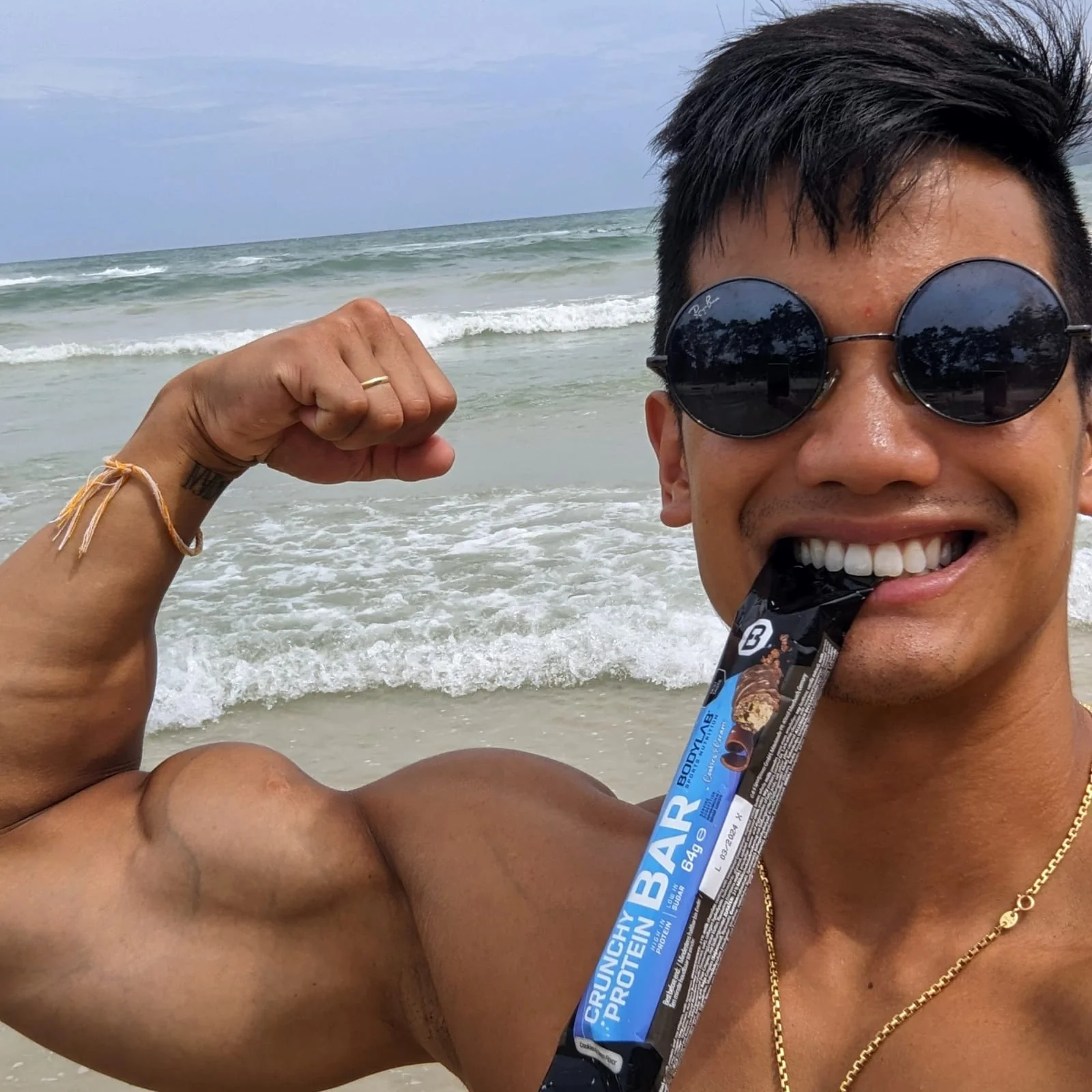 2 x Crunchy Protein Bar (12x64g elk) - Image 6