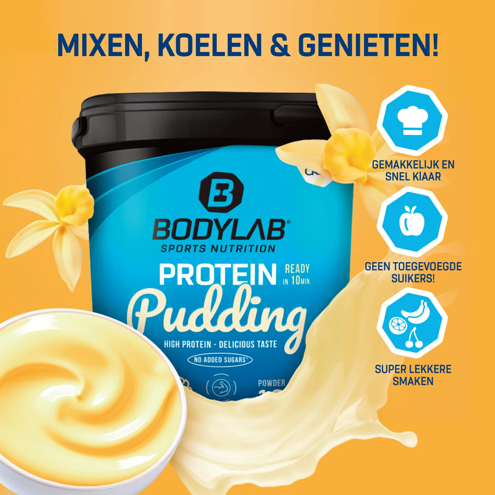 2 x Protein Pudding (1000g) - Image 7
