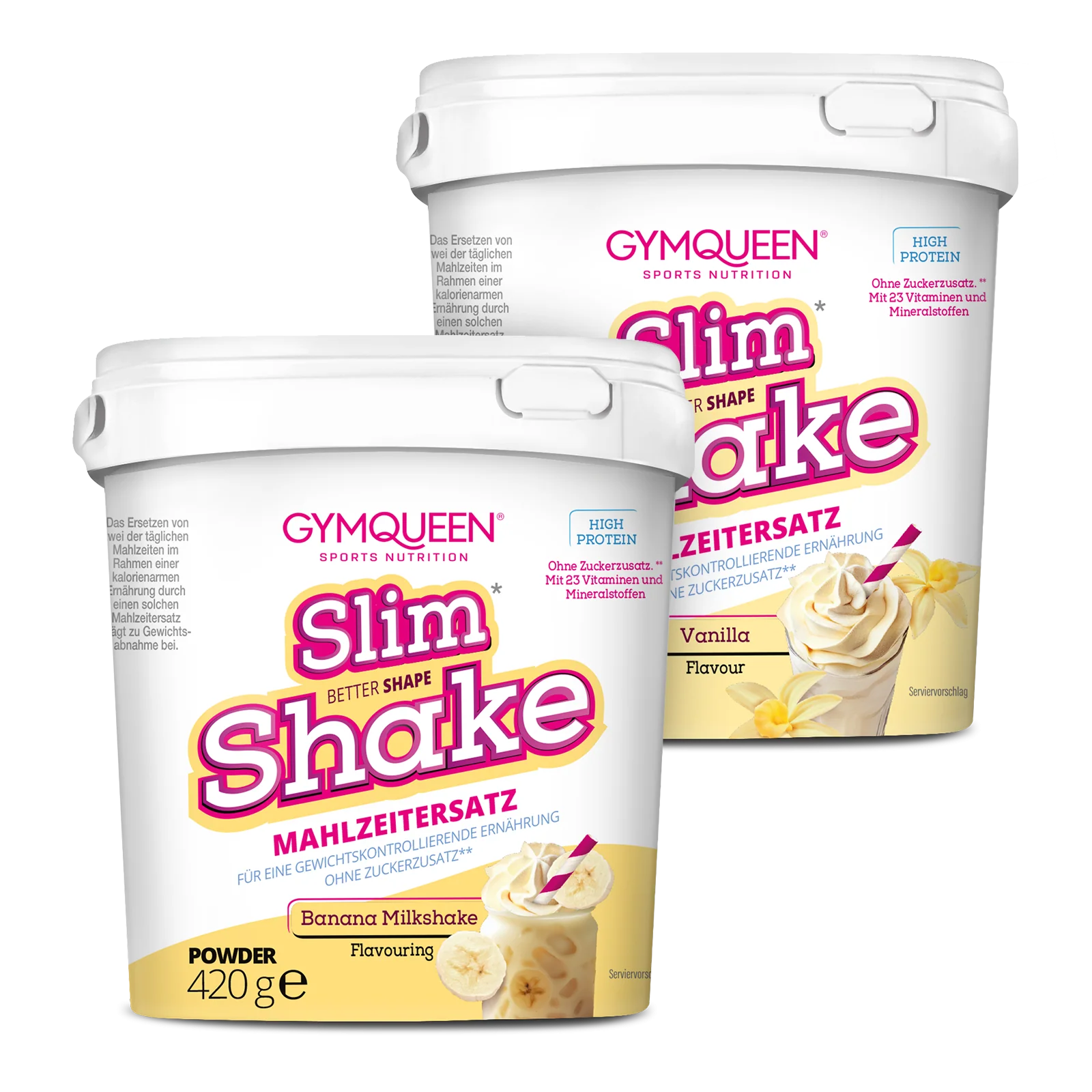2 x Slim Shake (elk 420 g)