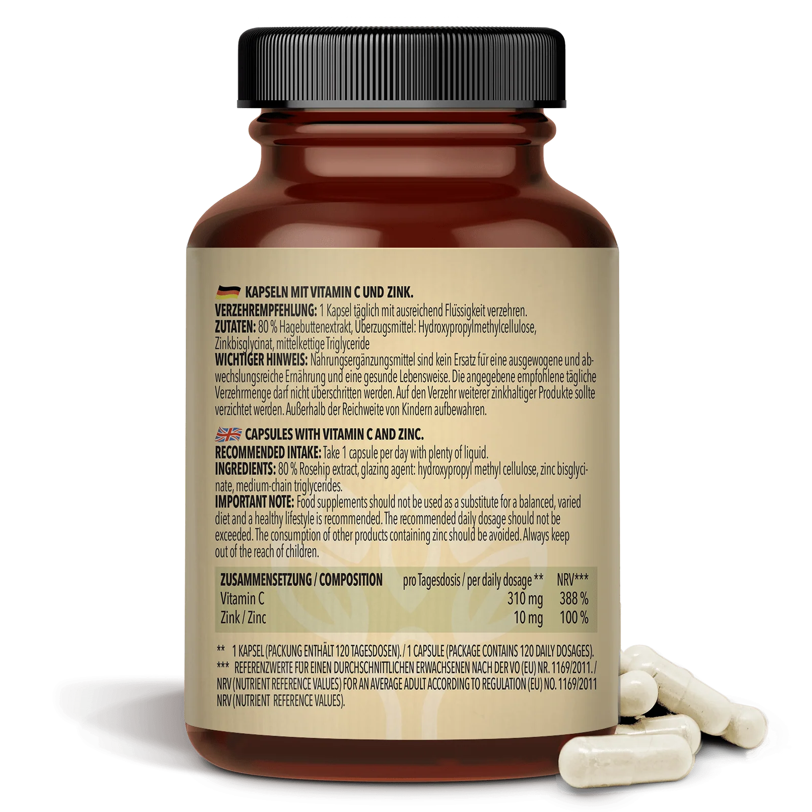 2 x Vitamin C + Zink (2 x 120 Kapseln) - Image 5