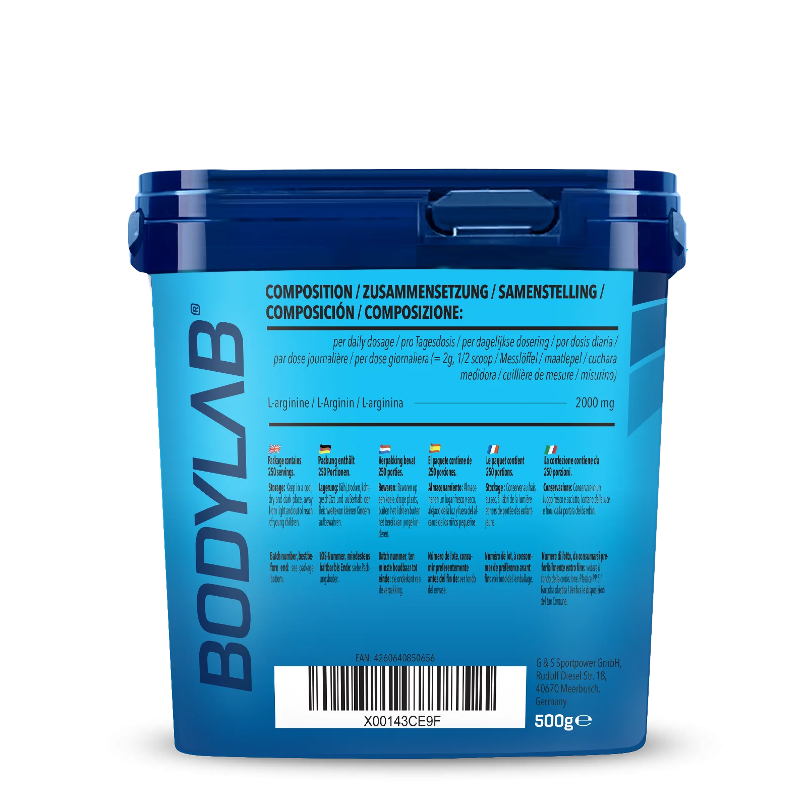 3 x Arginine Powder (500g) - Image 3