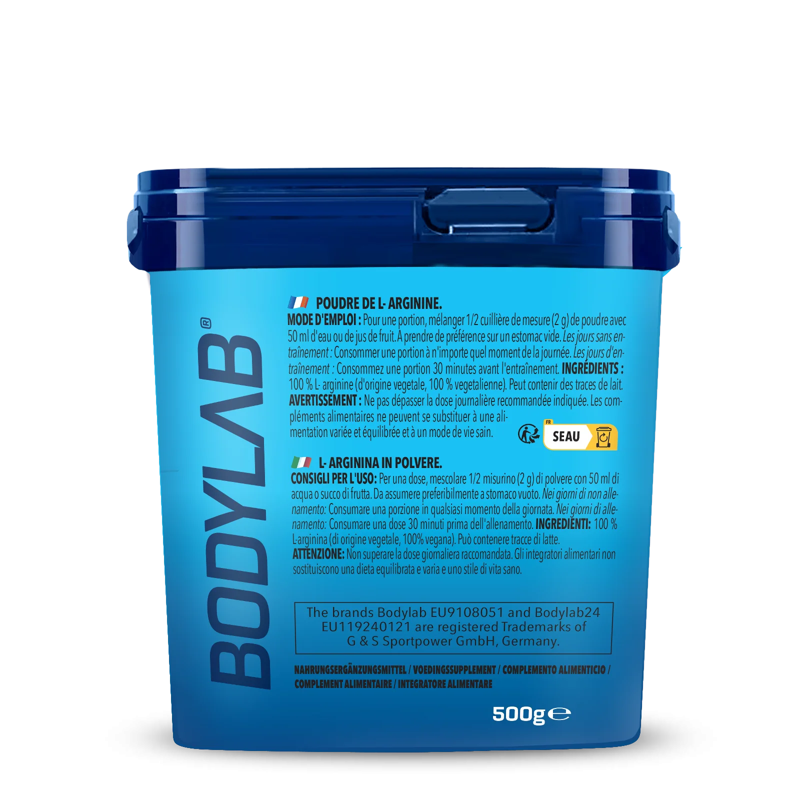 3 x Arginine Powder (500g) - Image 4