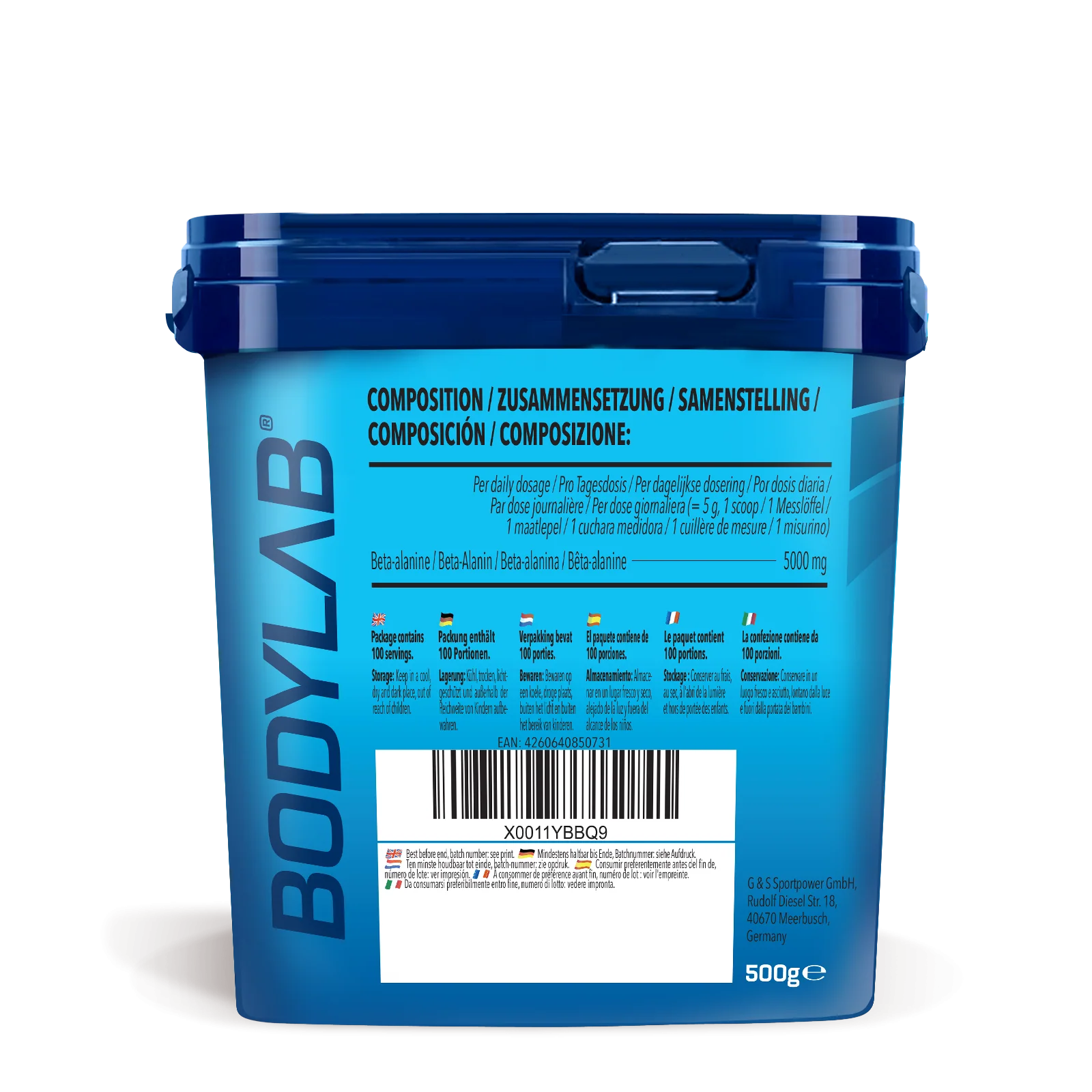 3 x Beta-Alanine (500g) - Image 2