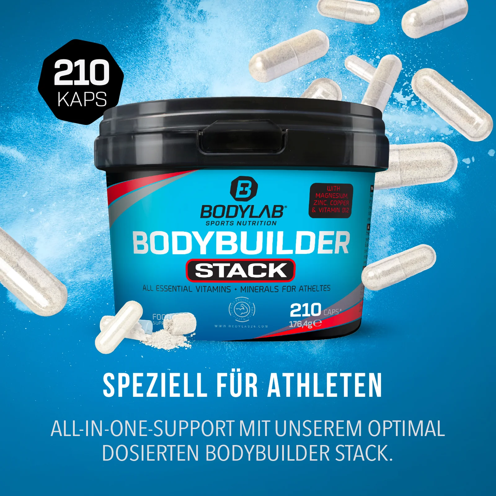 3 x Bodybuilder Stack (210 capsules) - Image 2