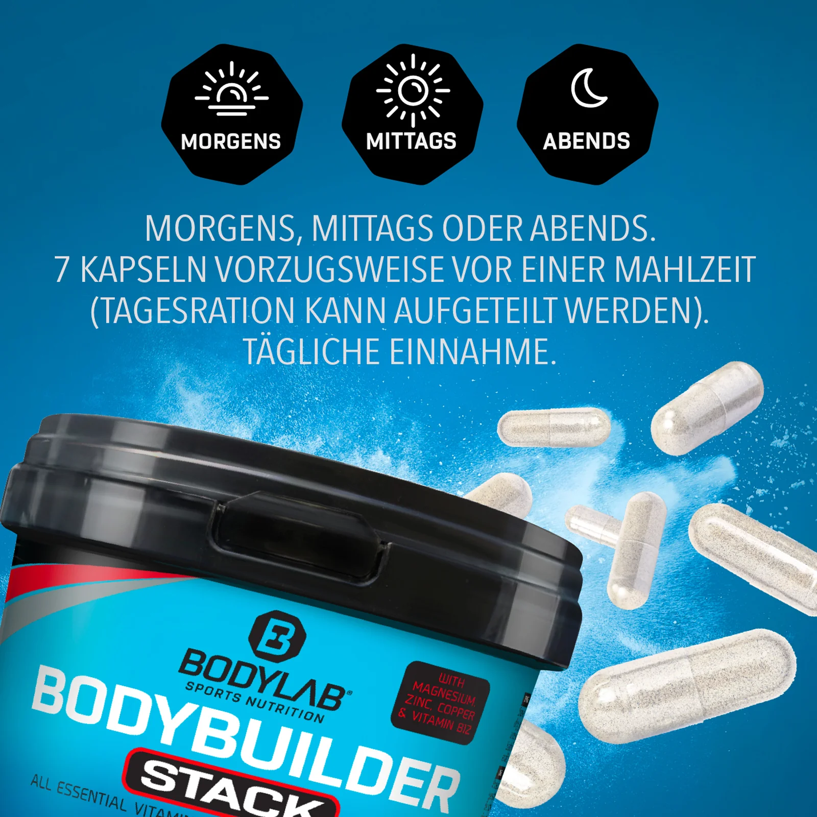 3 x Bodybuilder Stack (210 capsules) - Image 4