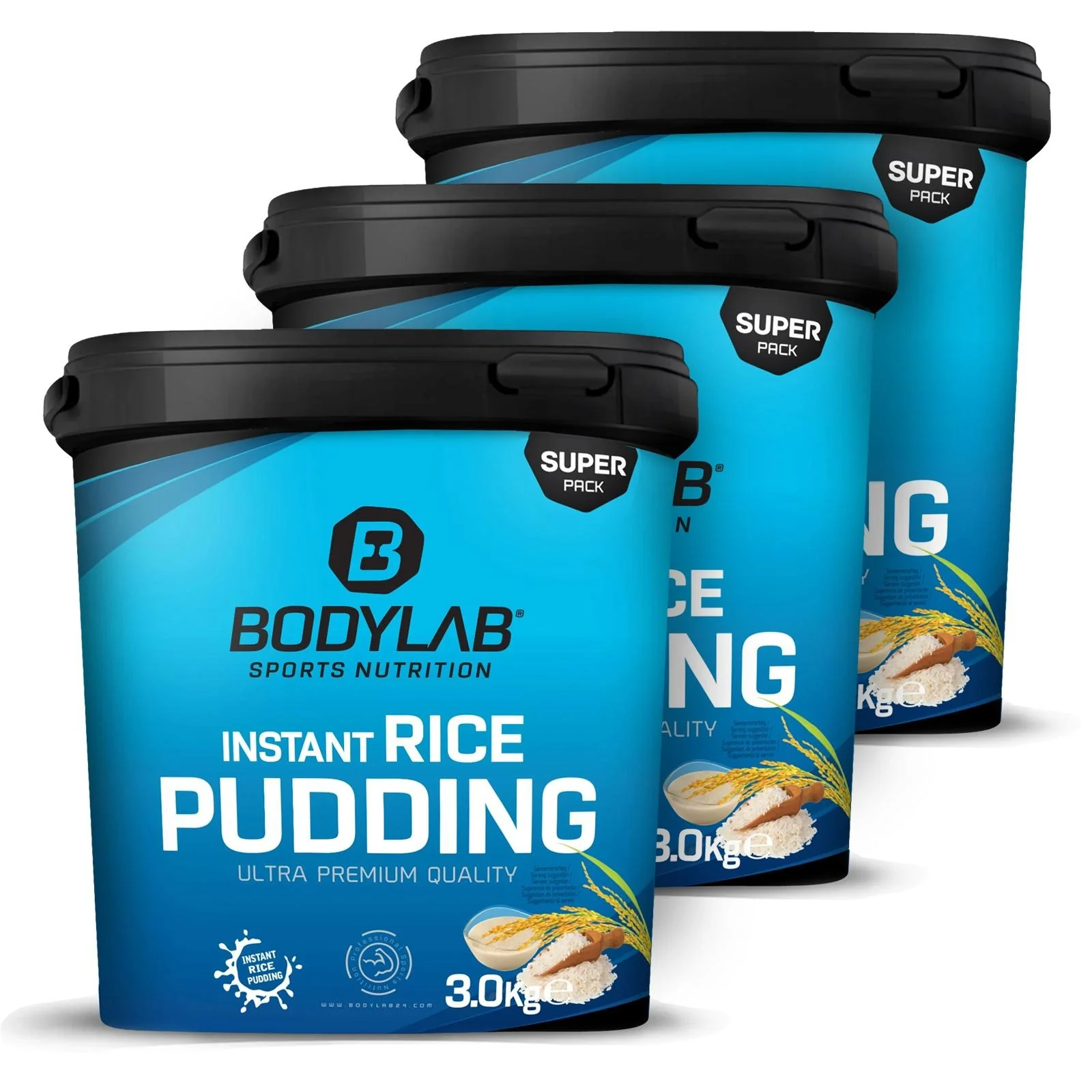 3 x Instant Rice Pudding (elk 3000g)