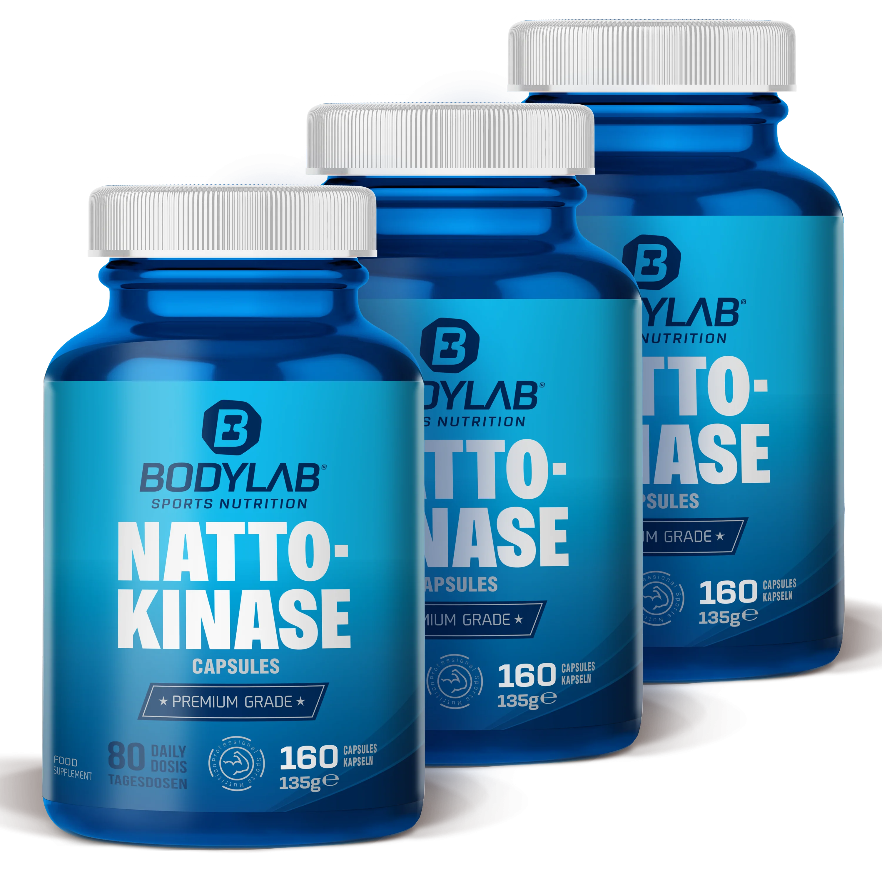 3 x Nattokinase (elk 160 capsules)
