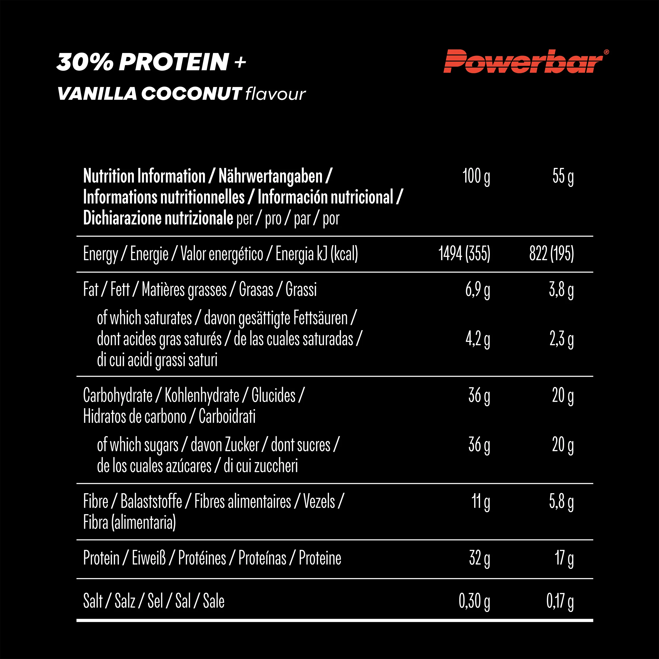 30% Protein Plus Bar (15x55g) - Image 10