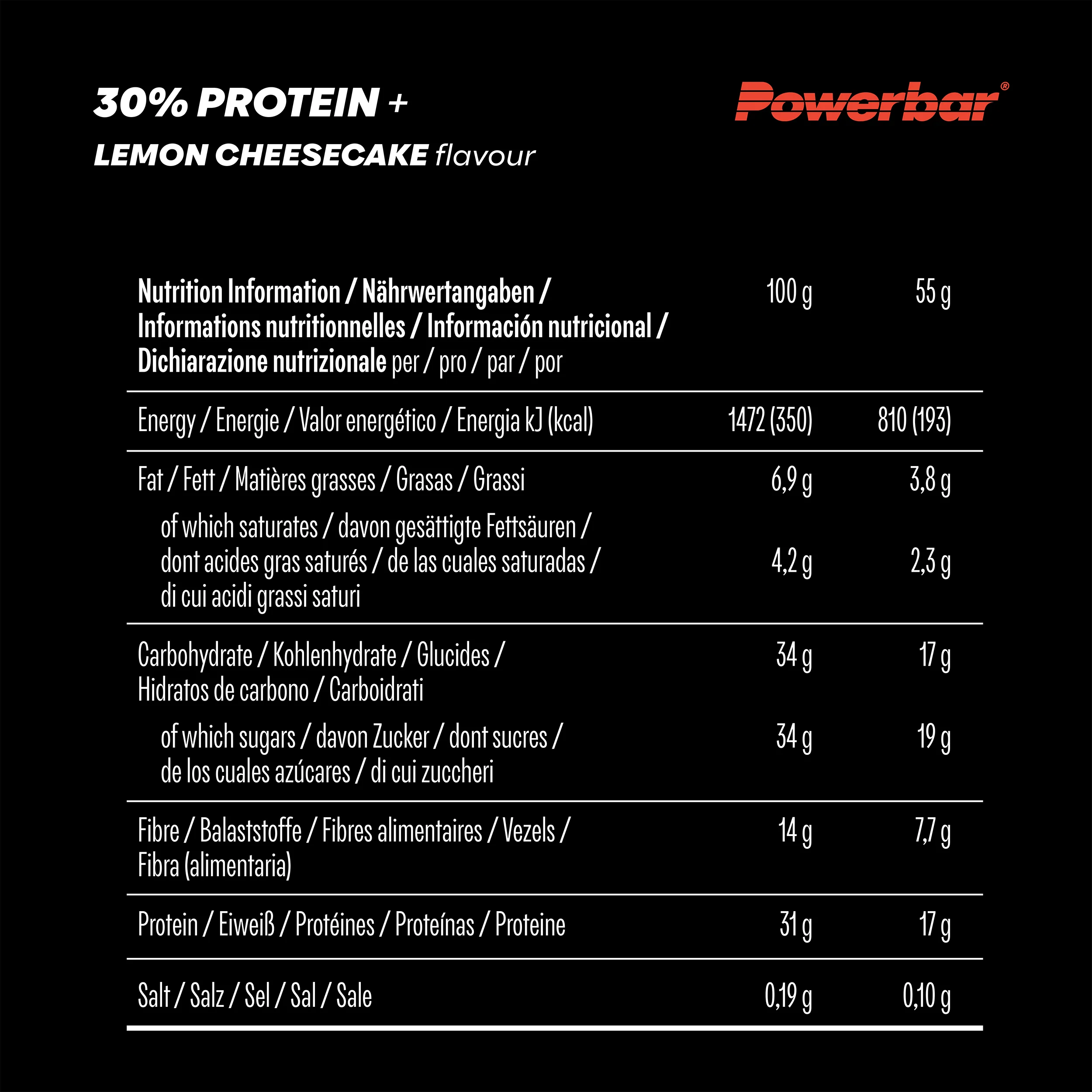 30% Protein Plus Bar (15x55g) - Image 15
