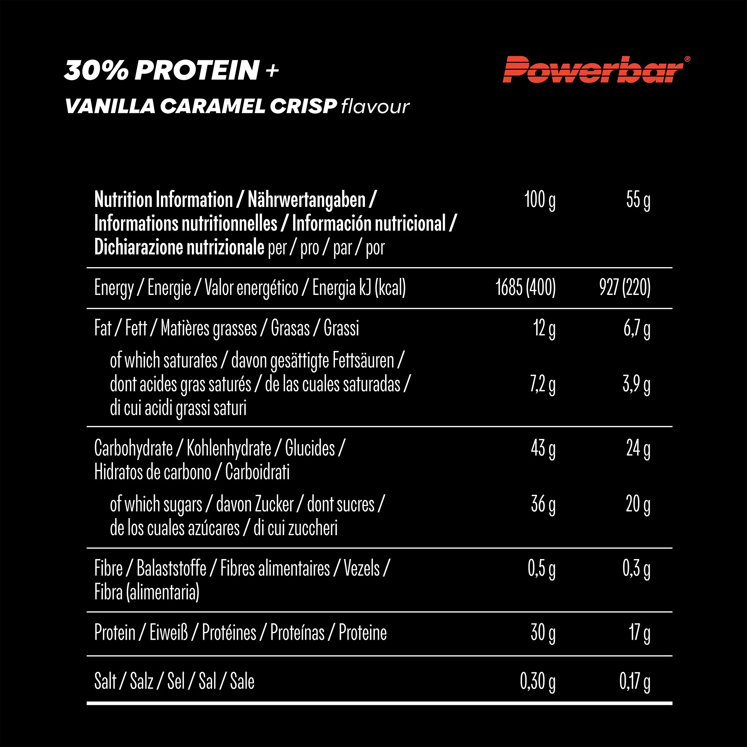 30% Protein Plus Bar (15x55g) - Image 5