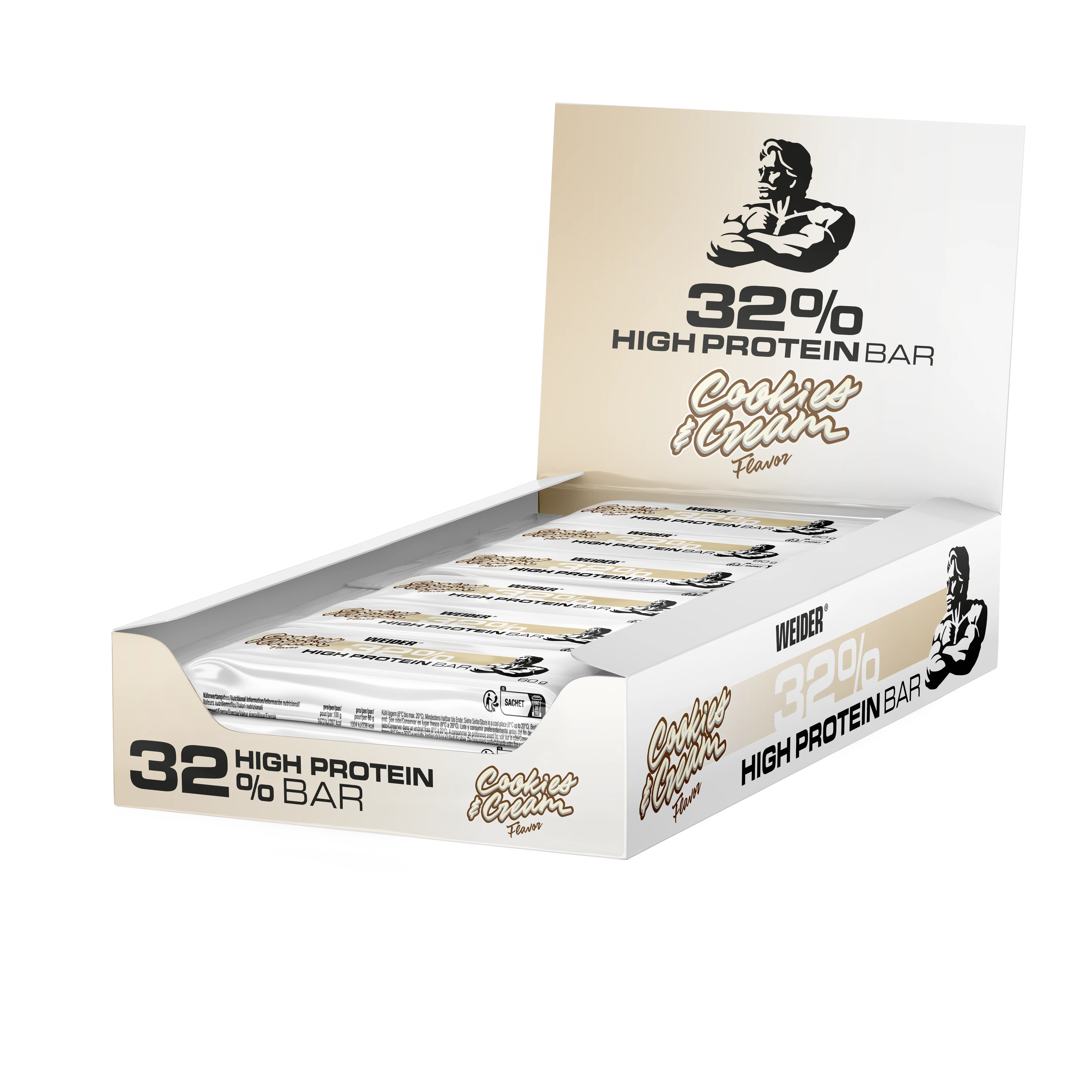 32% Protein Bar (12x60g) - Image 3
