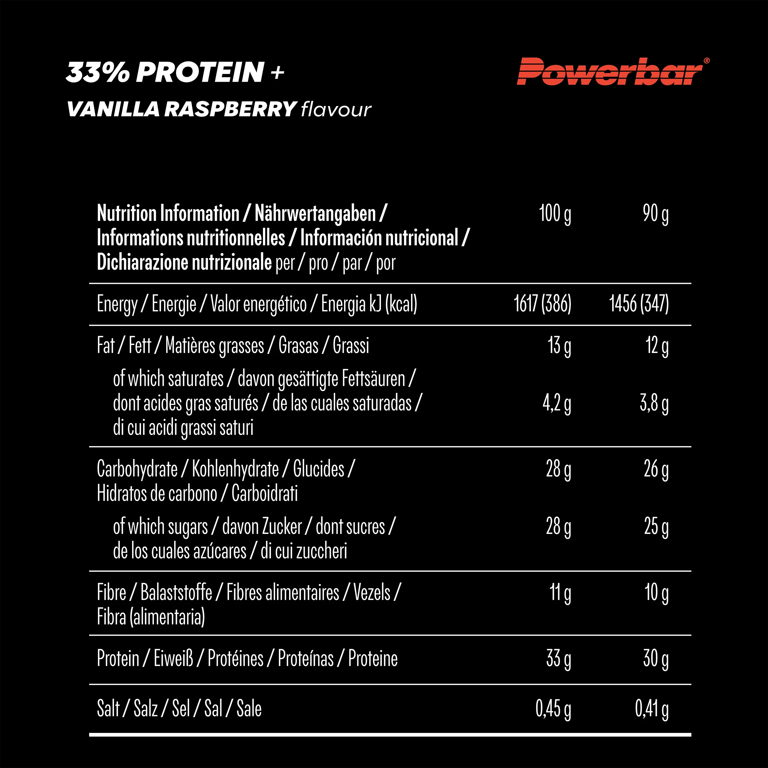 33% Protein Plus Bar (10x90g) - Image 11