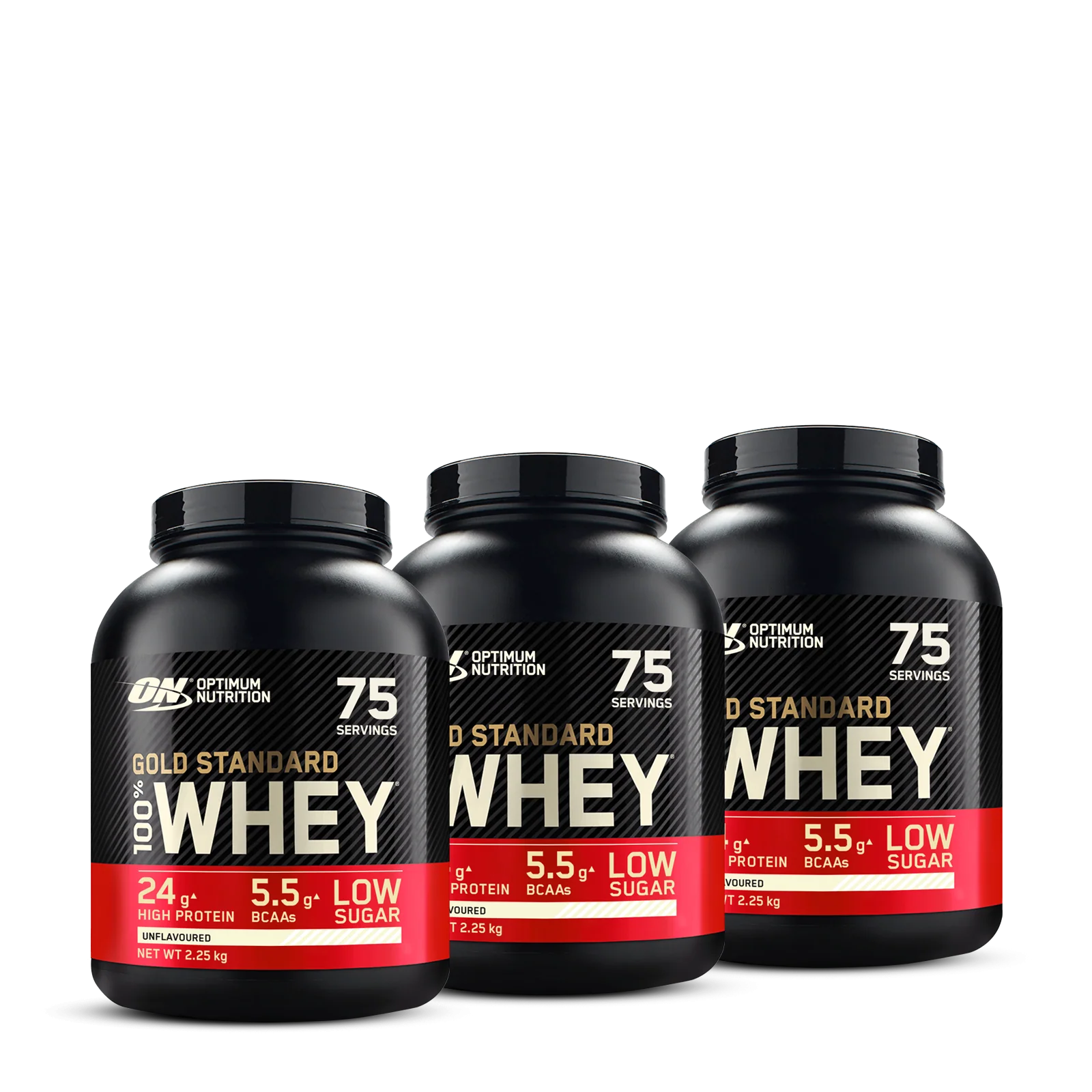 3x Gold Standard Whey (2270g)