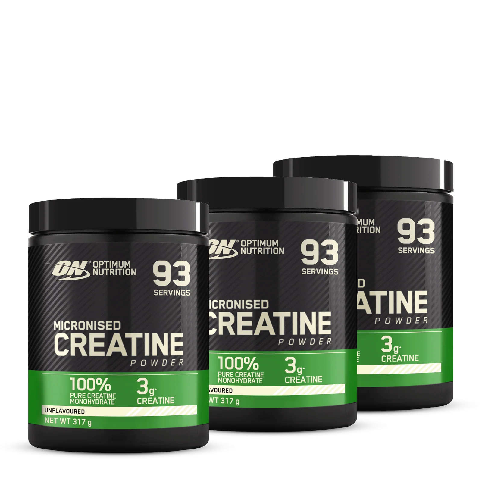 3x Micronized Creatine Powder (3x317g)