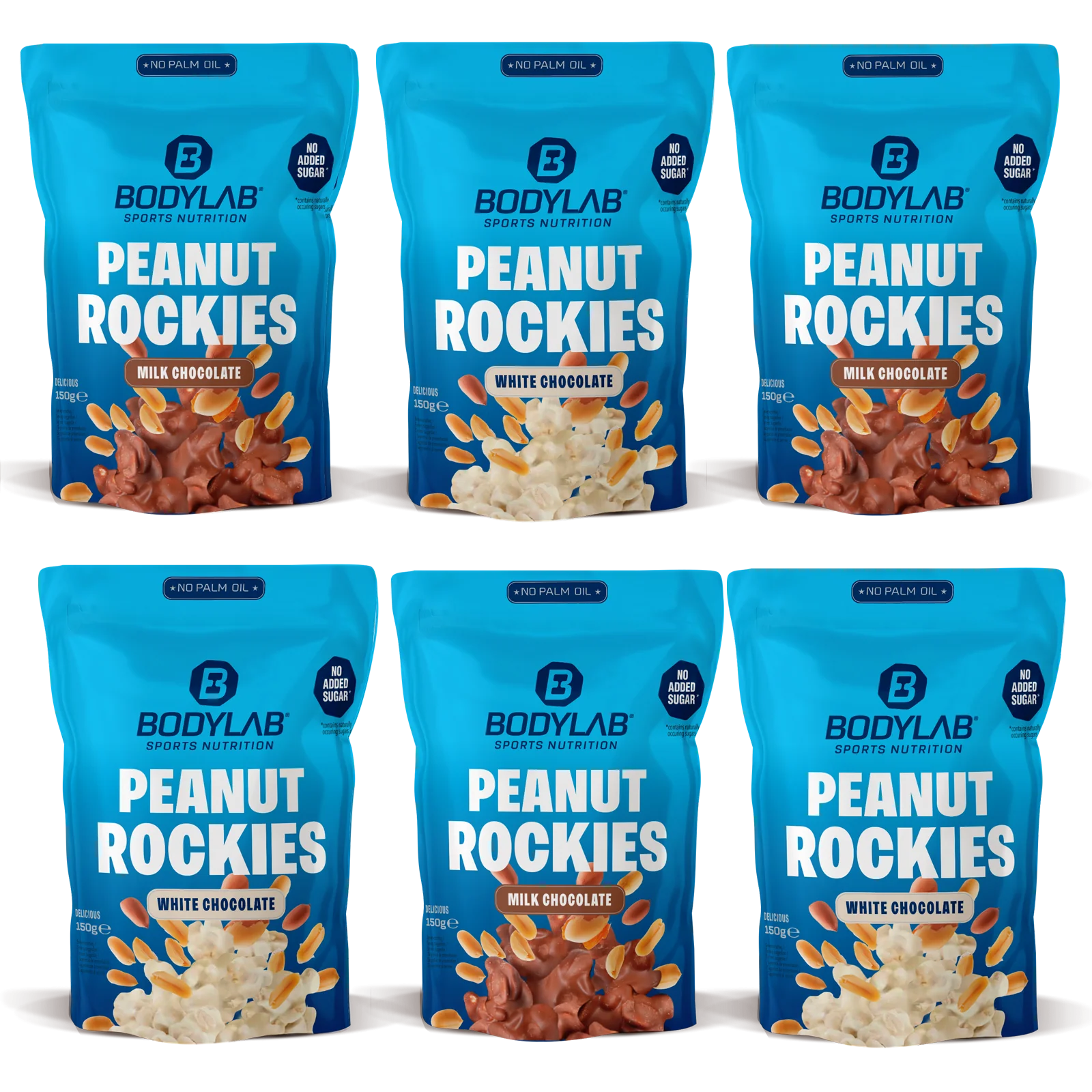 6 x Peanut Rockies (elk 150g)