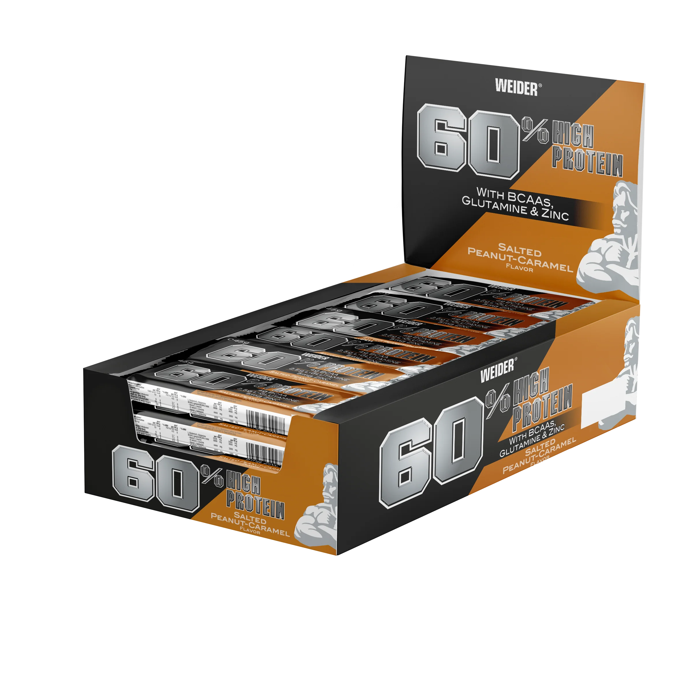 60% Protein Bar (24x45g) - Image 2