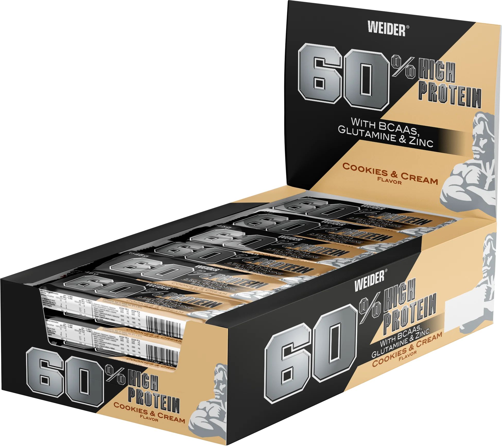 60% Protein Bar (24x45g) - Image 6