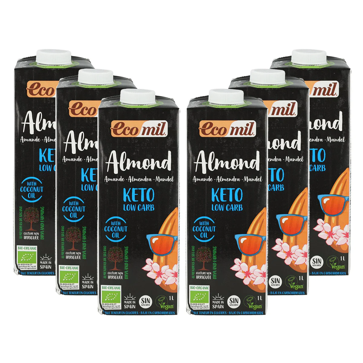 6x Keto Mandeldrink (6x1000ml)