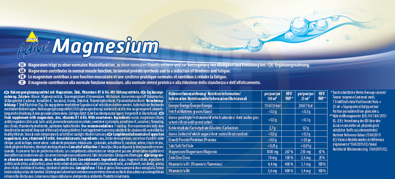 Active Magnesium (20x25ml) - Image 2