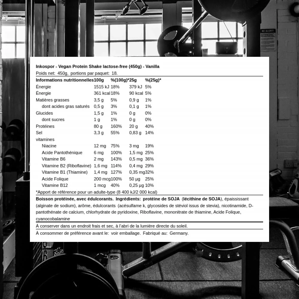 Active Protein Shake lactosefree (450g) - Image 2