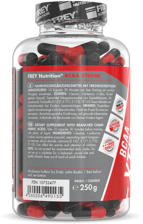Anabolic BCAA + (250 capsules) - Image 2