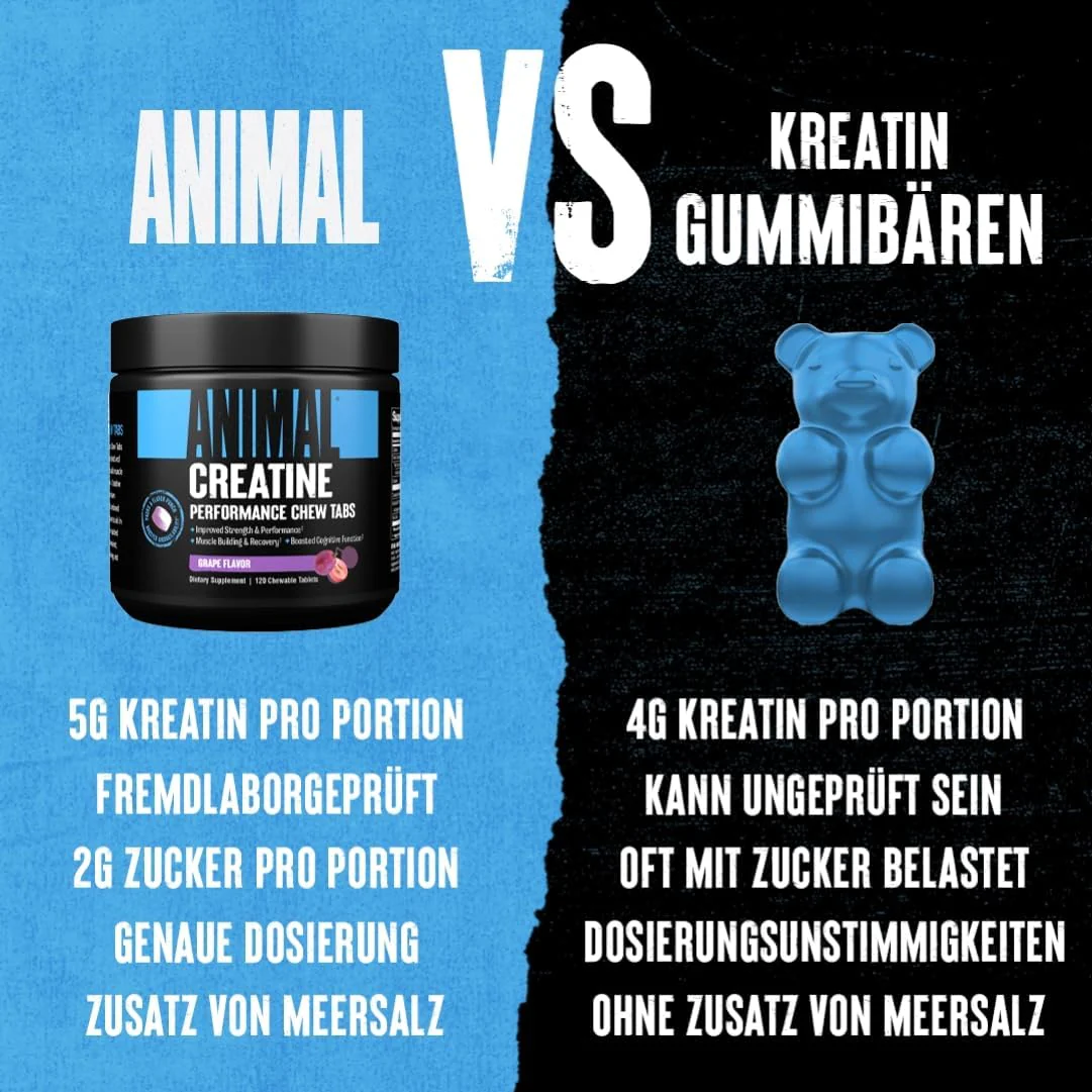 Animal Creatine Chews (120 Kautabletten) - Image 5