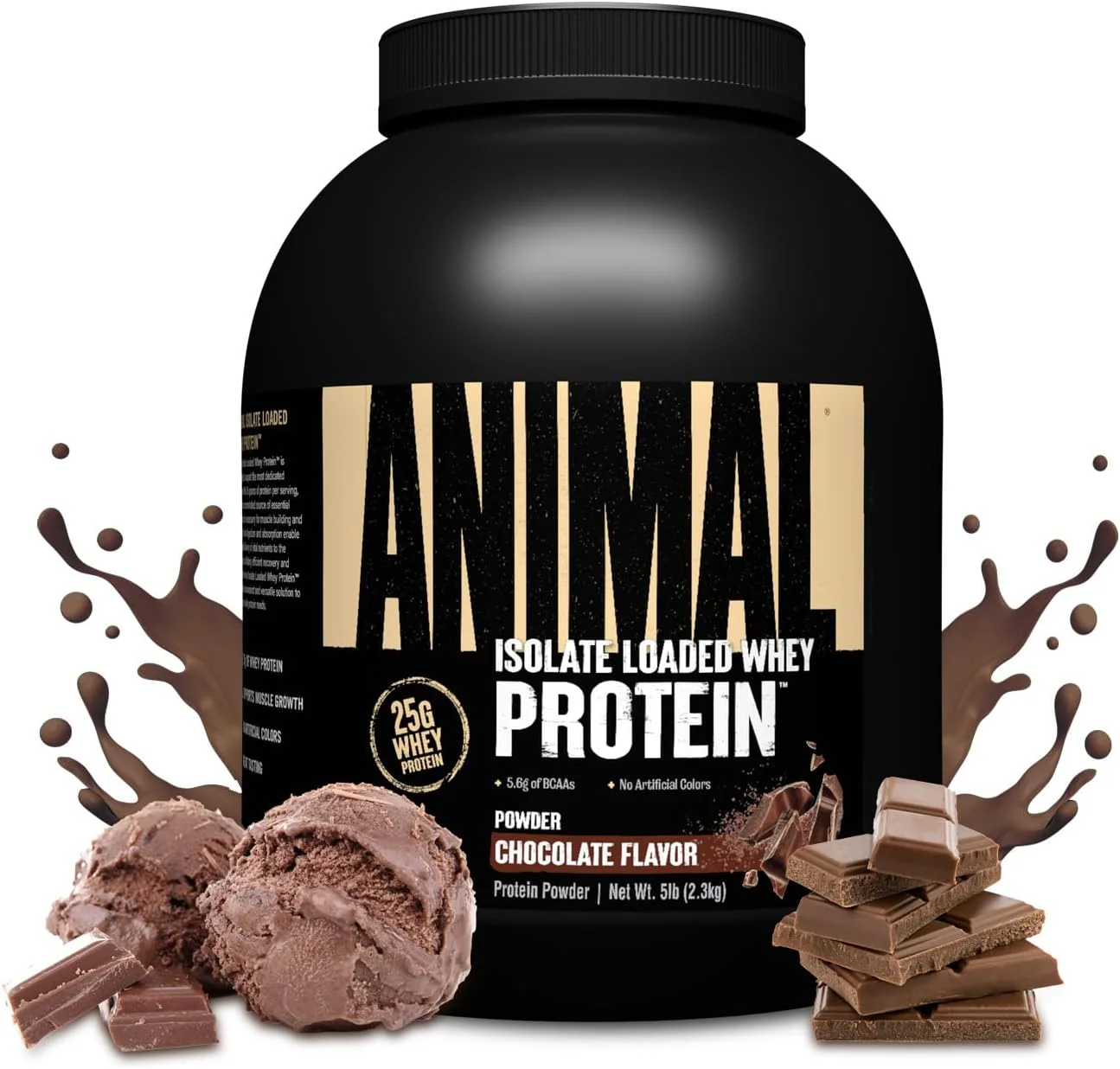 Animal Isolate Loaded Whey (2270g) - Image 2