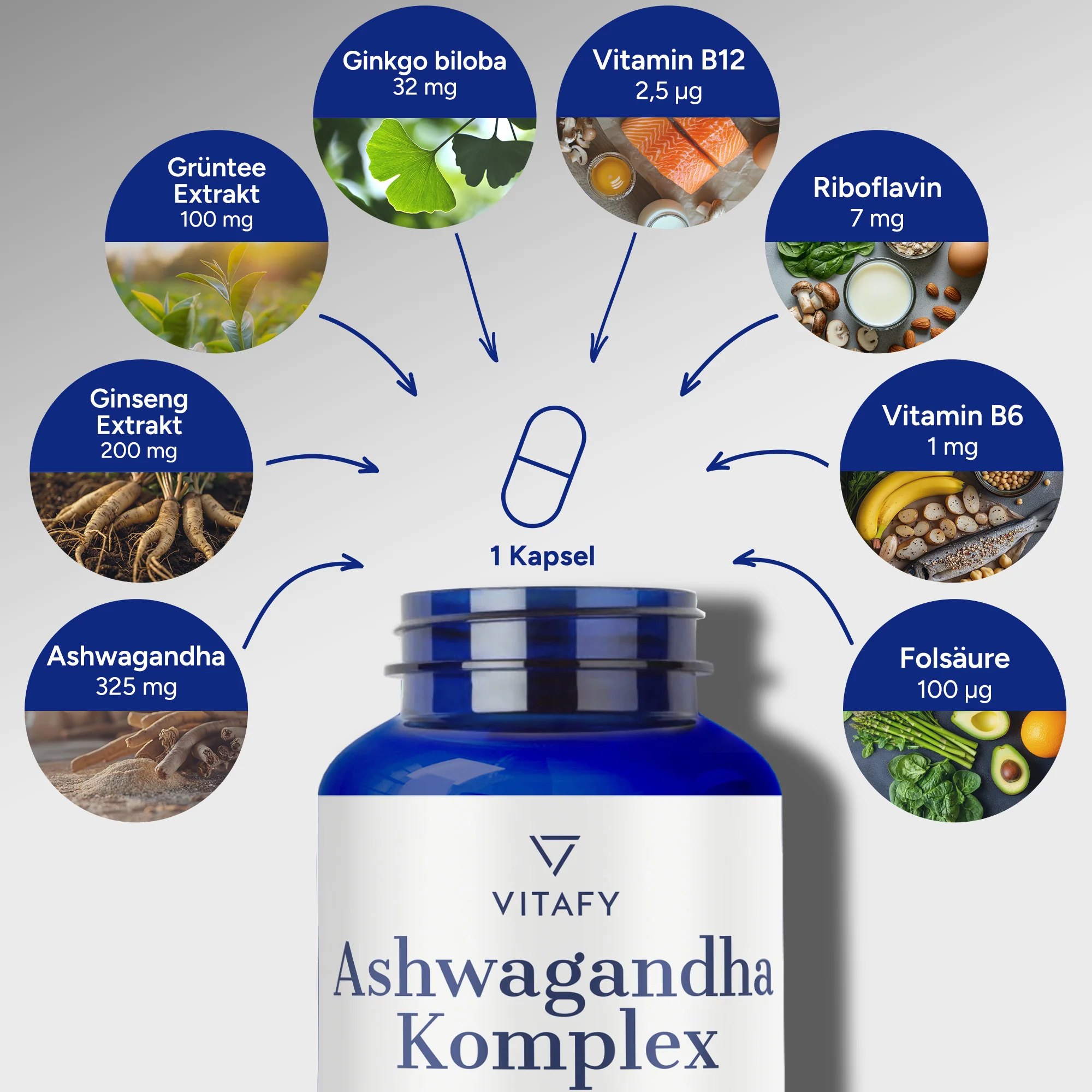 Ashwagandha Complex (60 capsules) - Image 2