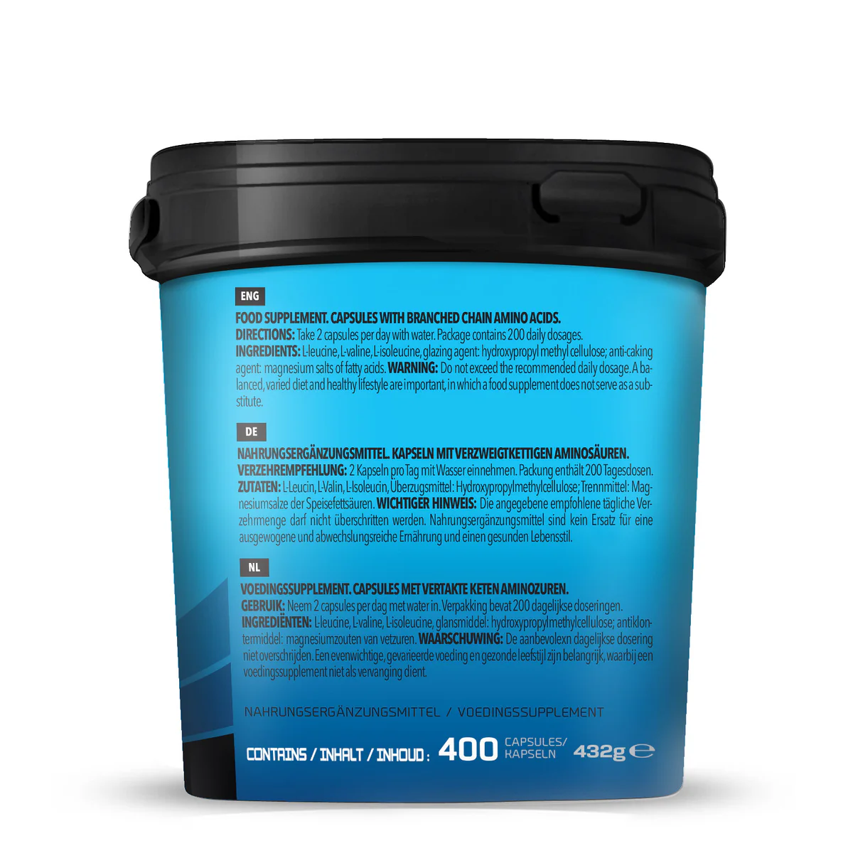 BCAA Mega Caps (400 capsules) - Image 3