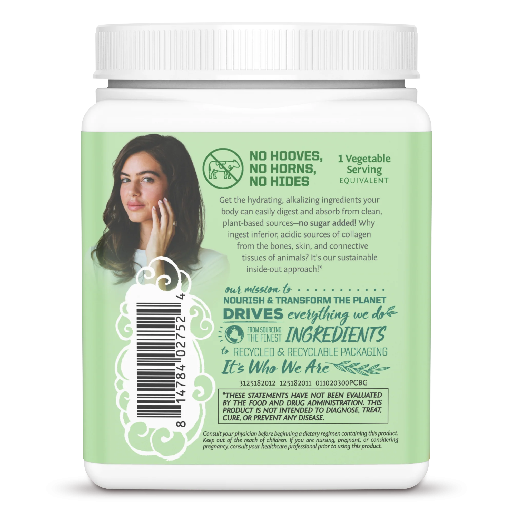 Beauty Greens Collagen Piña Colada (300g) - Image 5