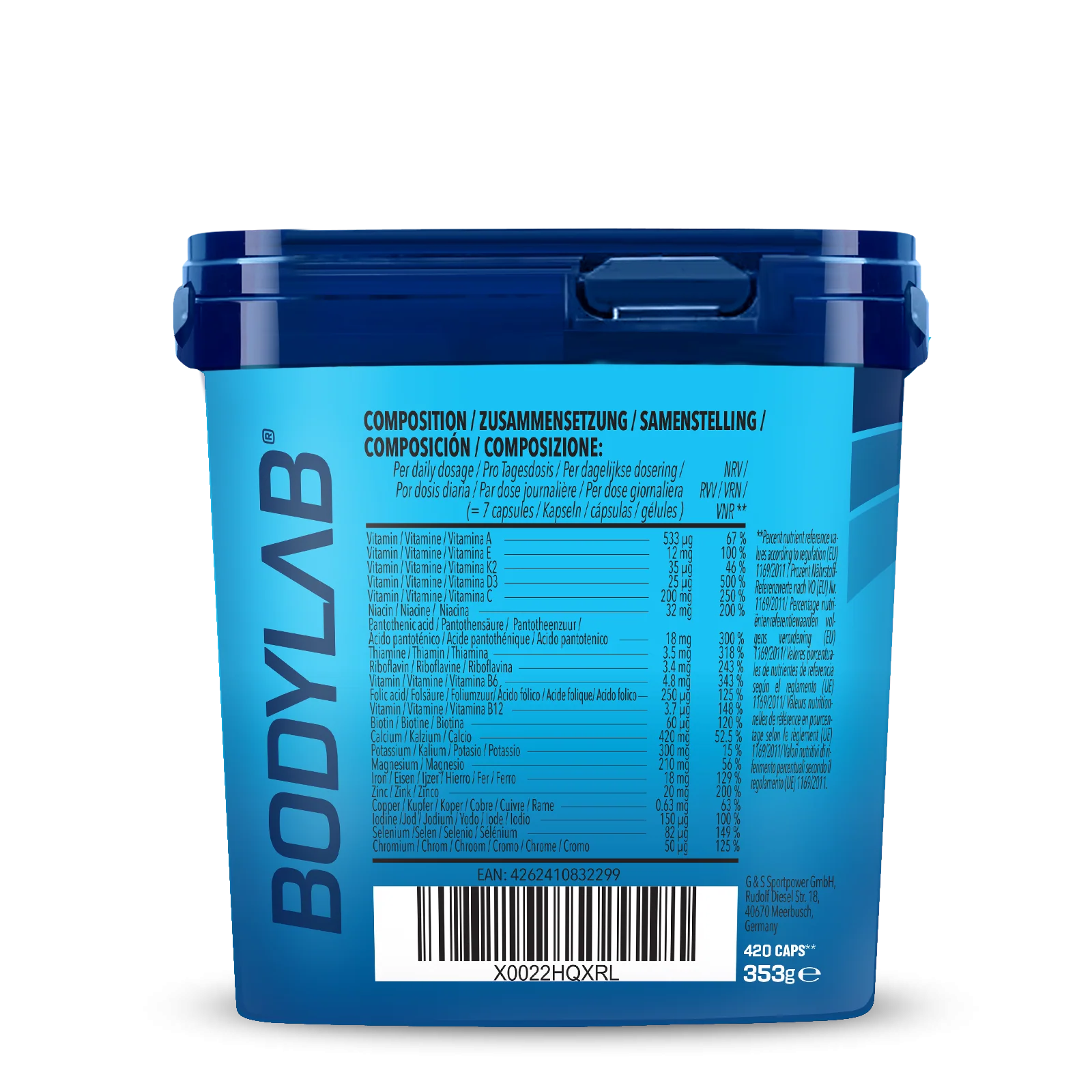 BIG PACK Bodybuilder Stack 2.0 (420 capsules) - Image 4