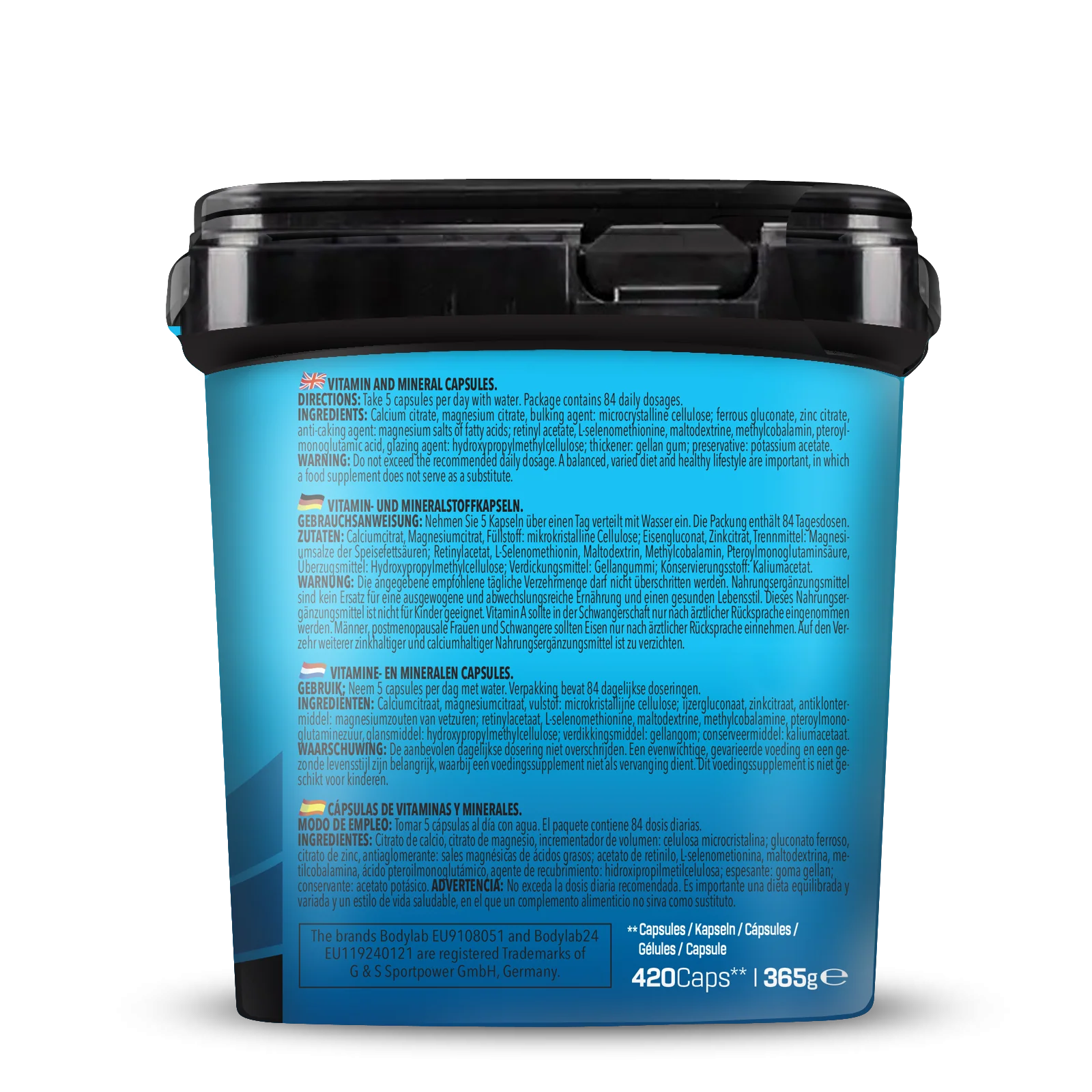 BIG PACK Mineral complex  (420 Kapseln) - Image 3
