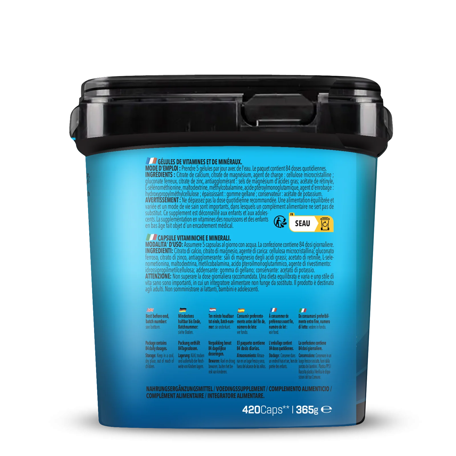 BIG PACK Mineral complex  (420 Kapseln) - Image 4