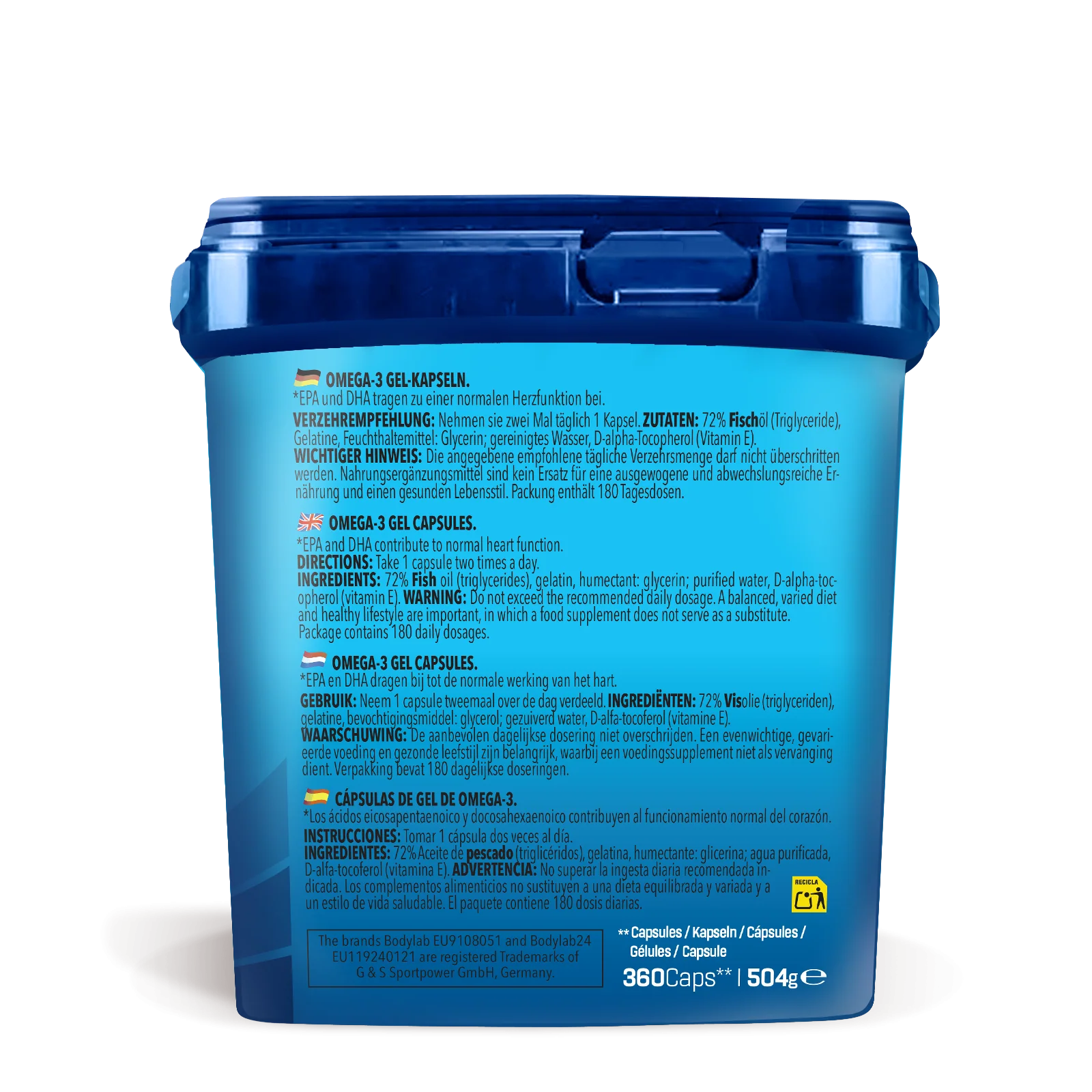 BIG PACK Omega-3 (360 capsules) - Image 3