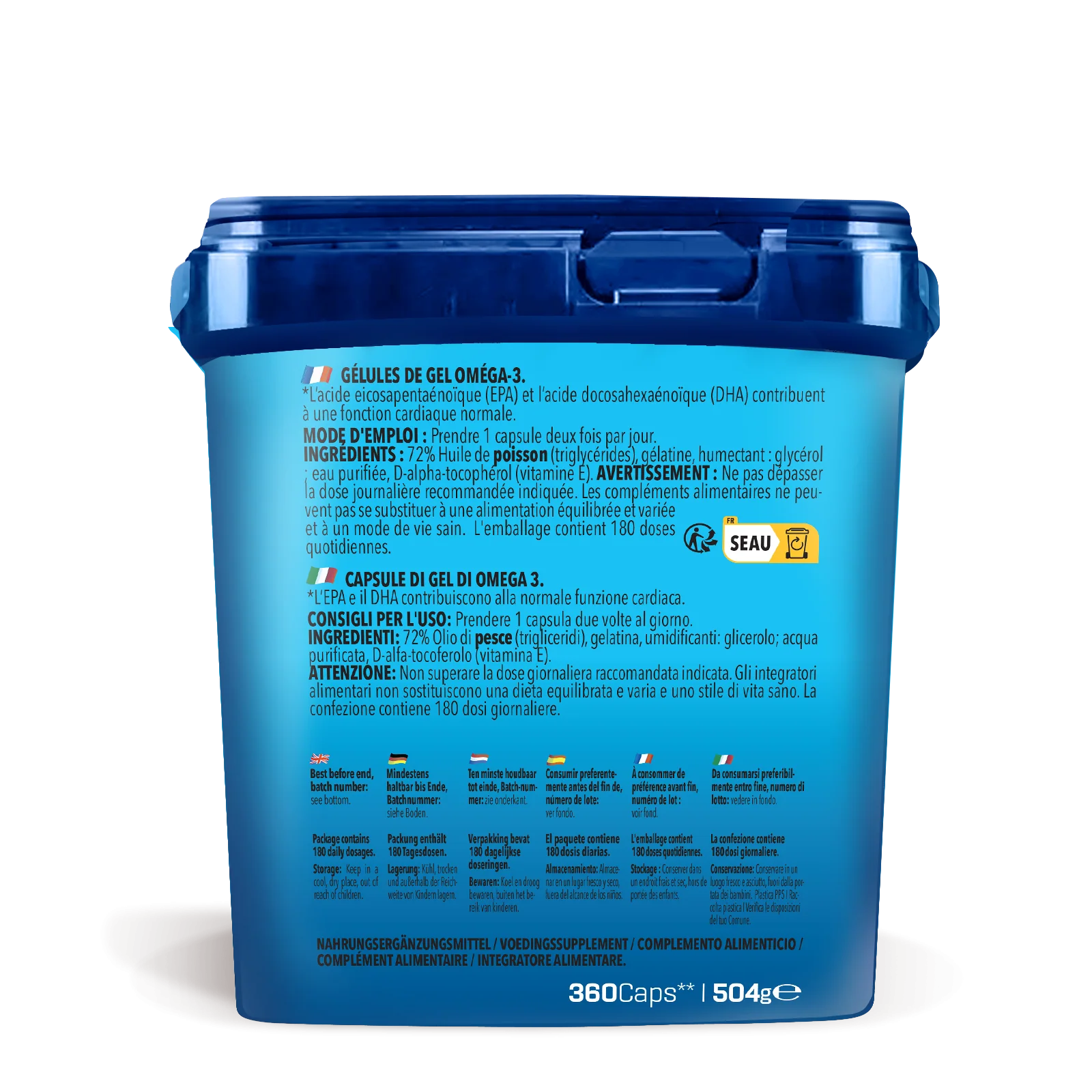 BIG PACK Omega-3 (360 capsules) - Image 4