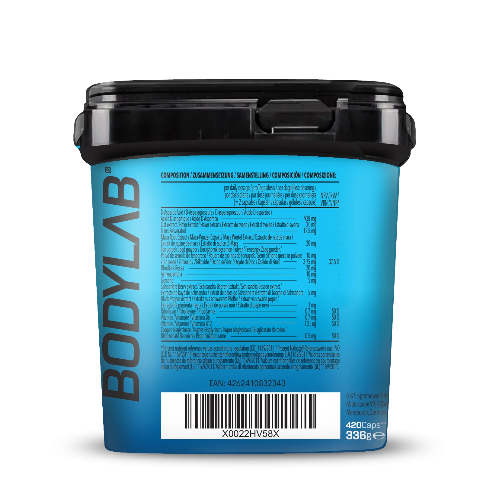 BIG PACK Testo Extreme 2.0 - nieuwe formule (420 capsules) - Image 2