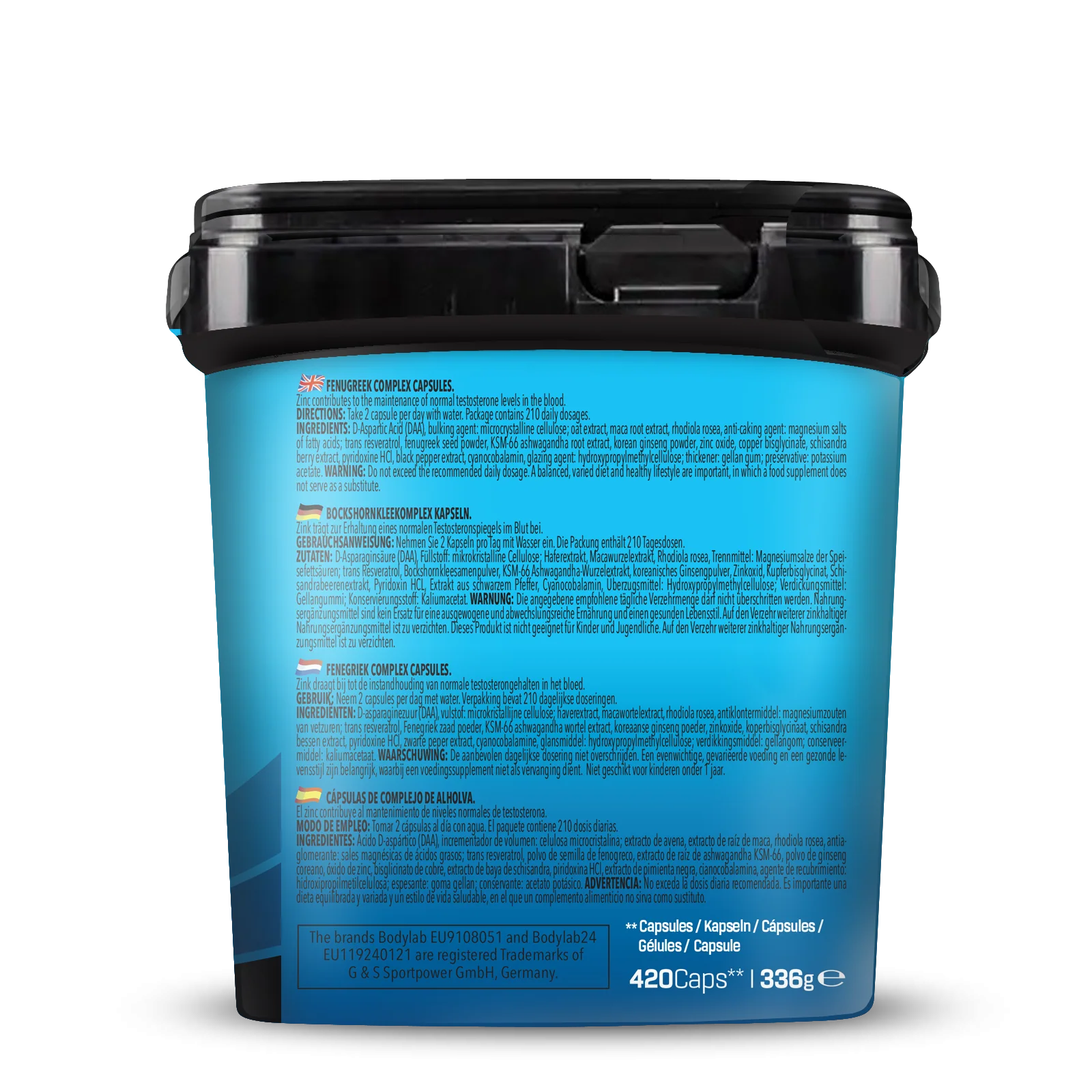 BIG PACK Testo Extreme 2.0 - nieuwe formule (420 capsules) - Image 3