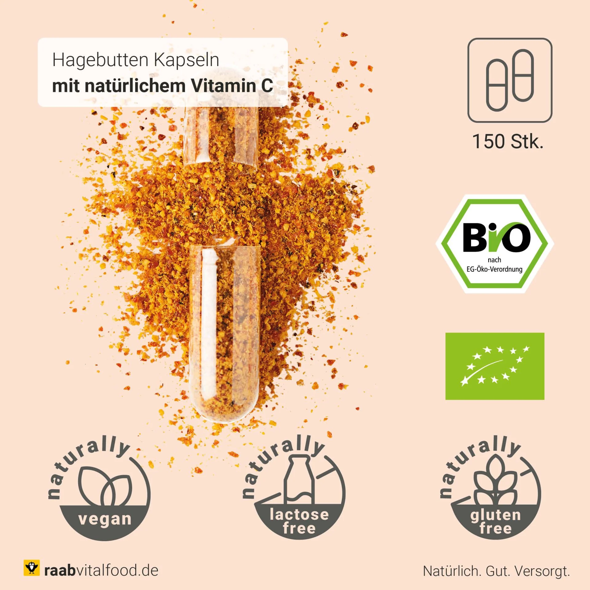 Rosehip bio (150 capsules) - Image 7